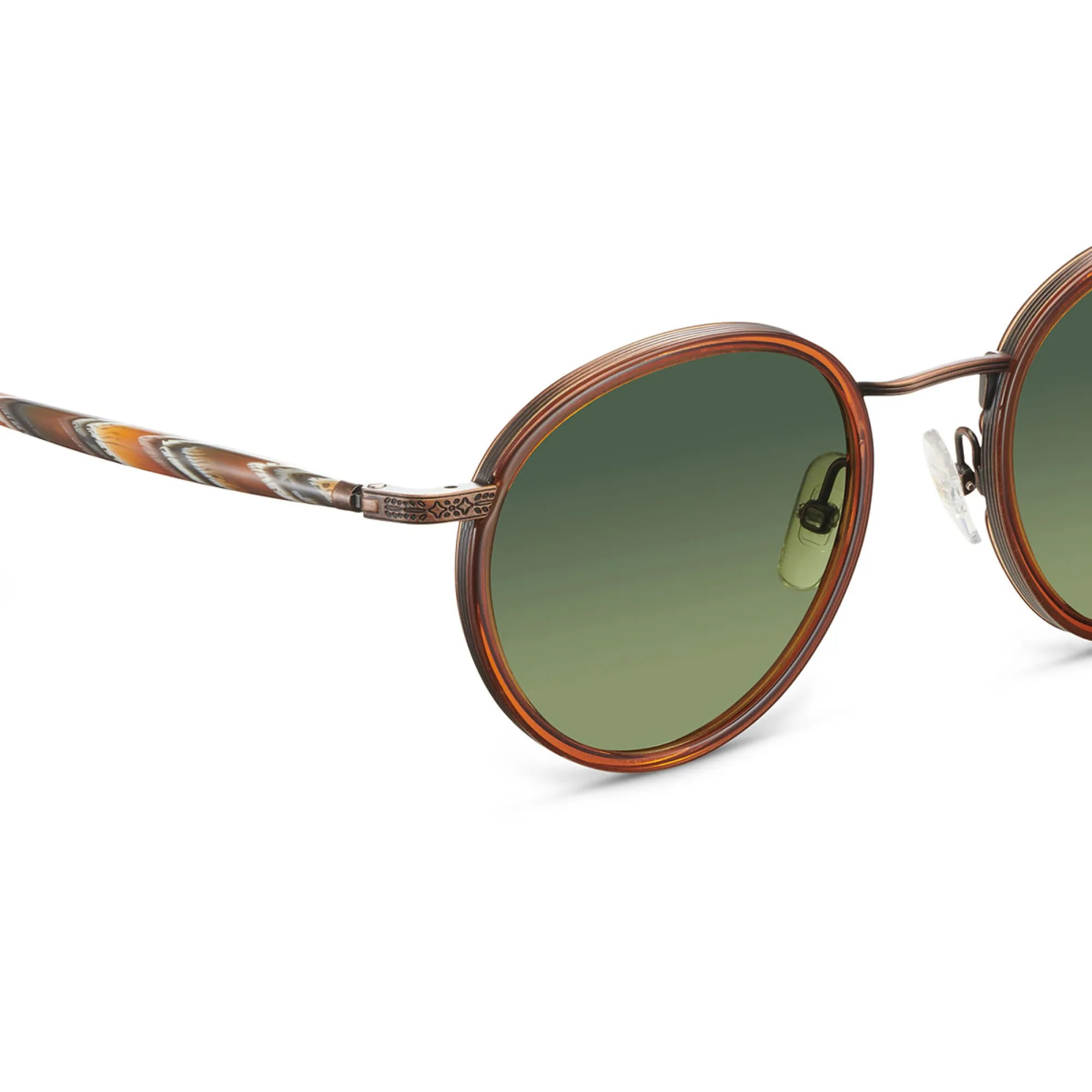   Etnia Barcelona ILLES MEDES - BZBR Bronzo/marrone | Occhiale Da Sole Unisex 