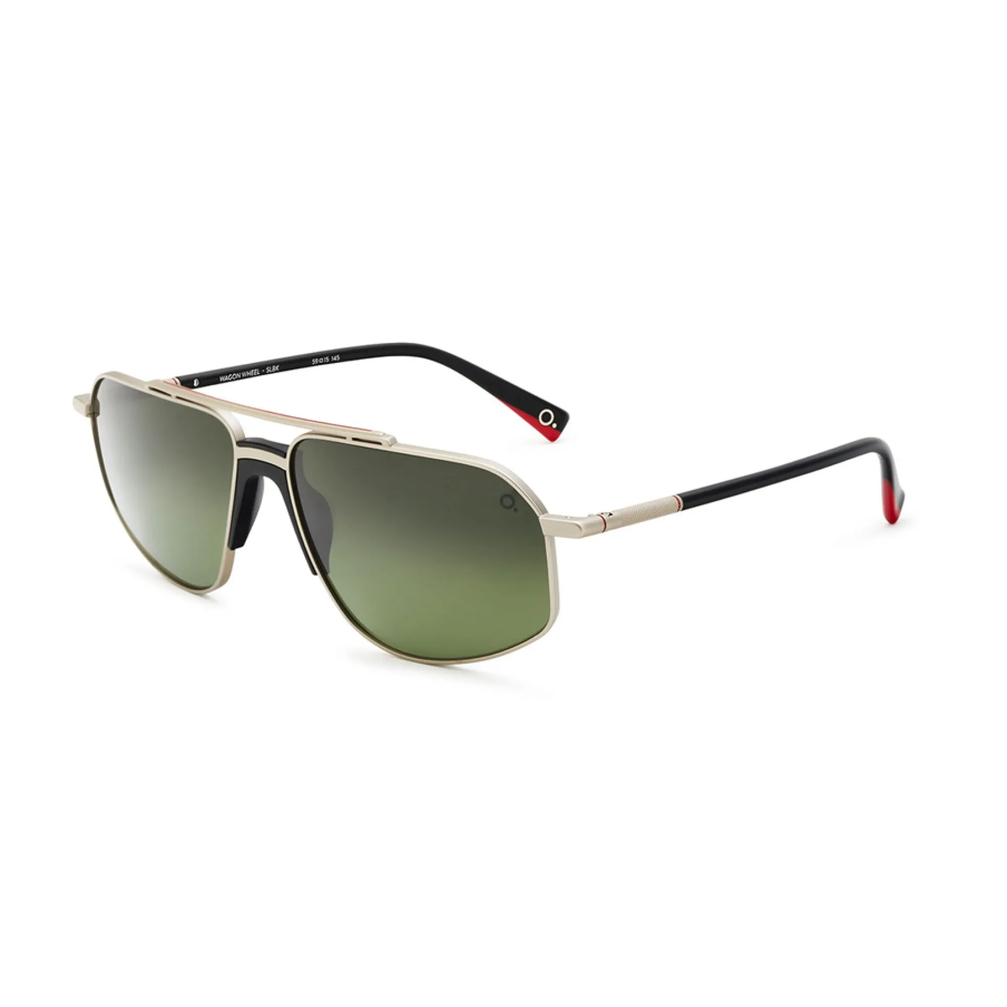   Etnia Barcelona WAGON WHEEL - SLBK Argento Nero | Occhiale Da Sole Uomo 