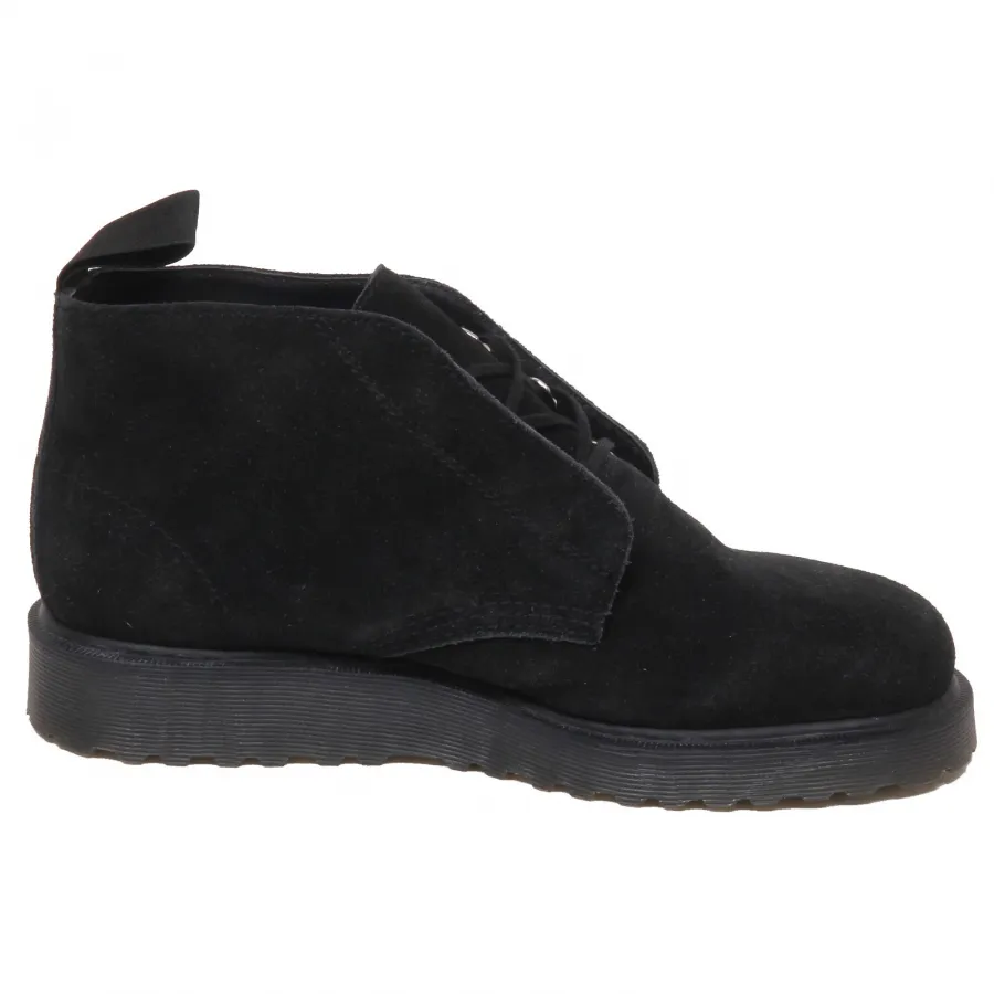 F2006 (NO BOX) polacchino uomo black DR. MARTENS scarpe suede shoe man