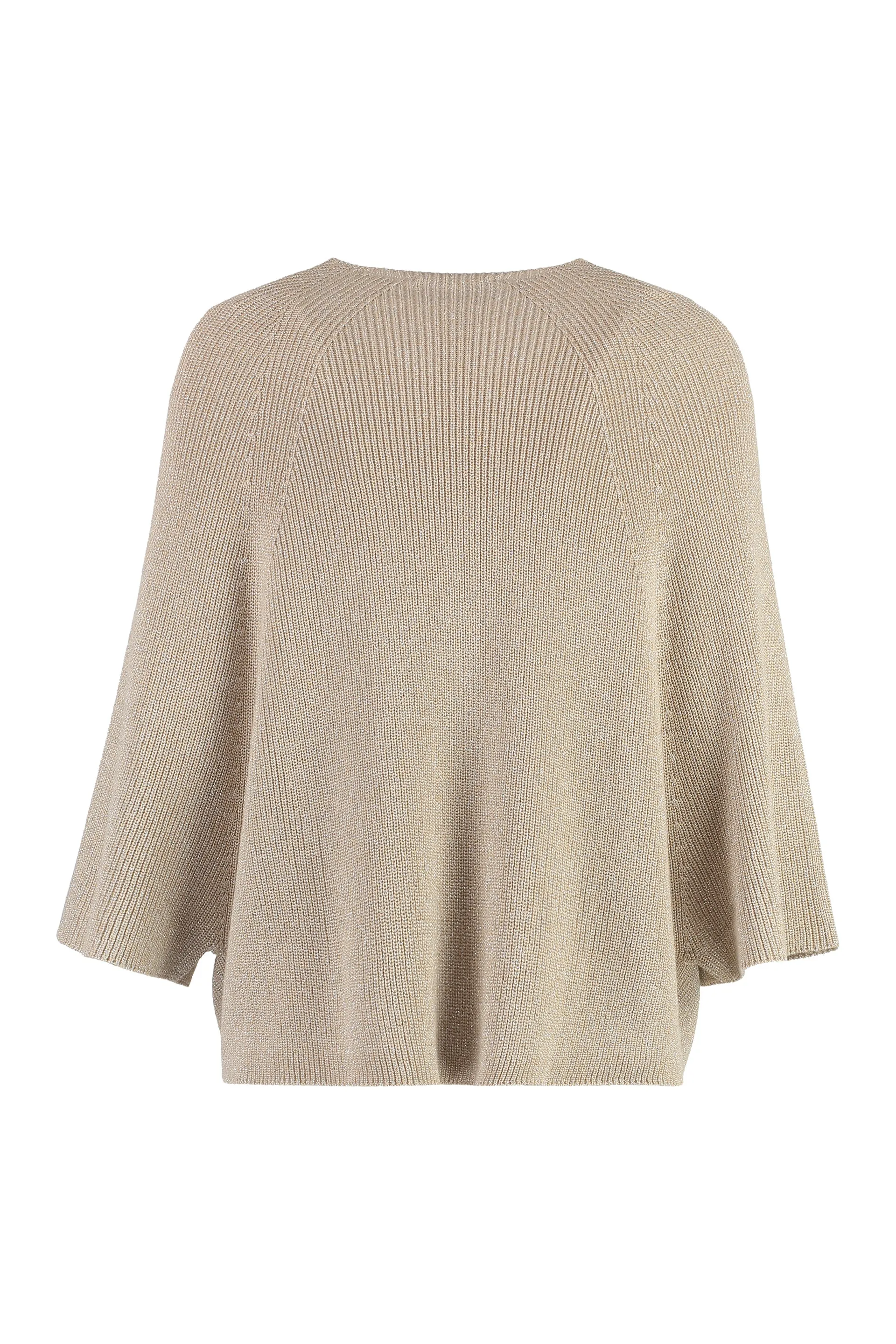 Fabiana Filippi Maglione girocollo in misto cotone