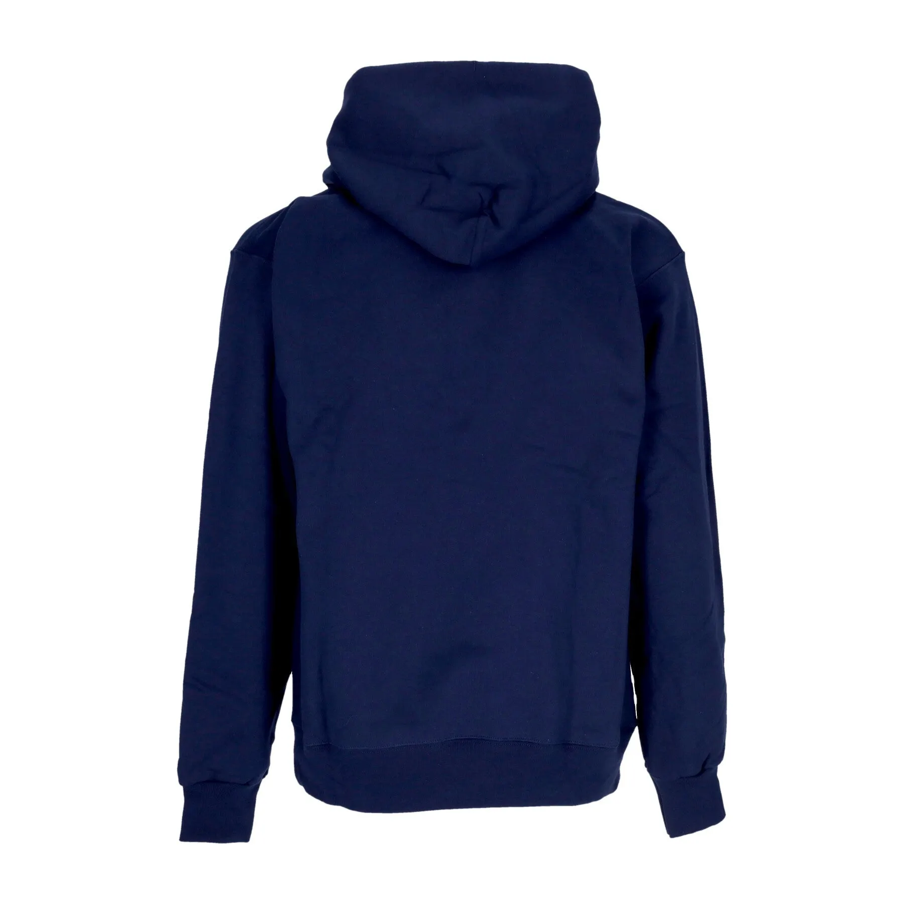 Felpa Cappuccio Uomo Flame Hood Navy/yellow
