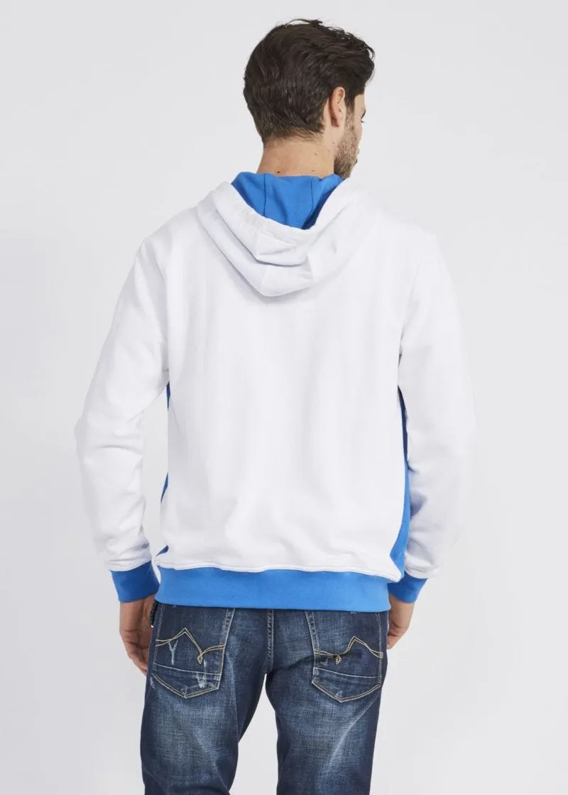 Felpa con zip e cappuccio