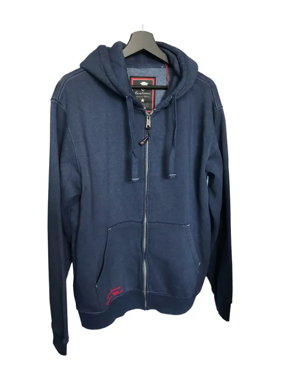 Felpa Garz Zip Capp.mars. Tintocapo+stone St.flock