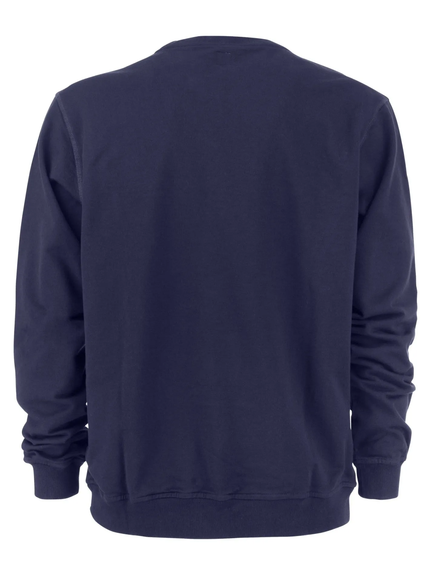 Felpa girocollo in cotone
