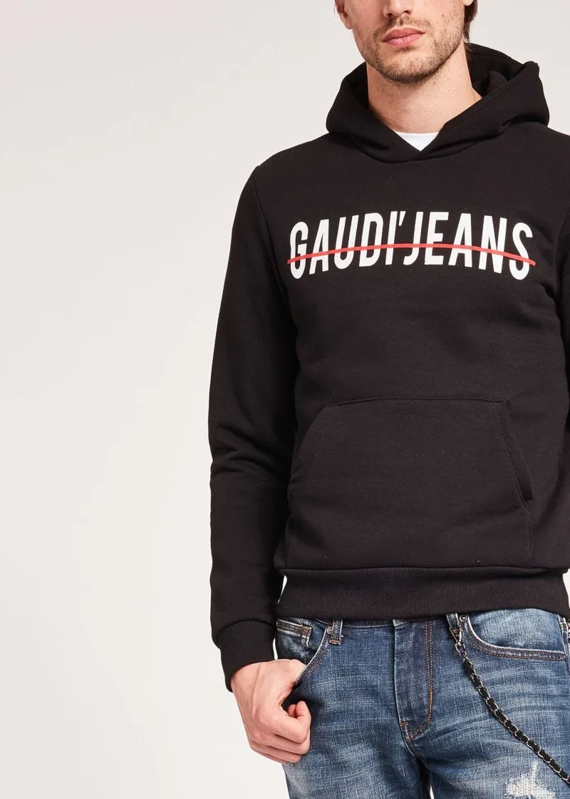 Felpa hoodie con cappuccio