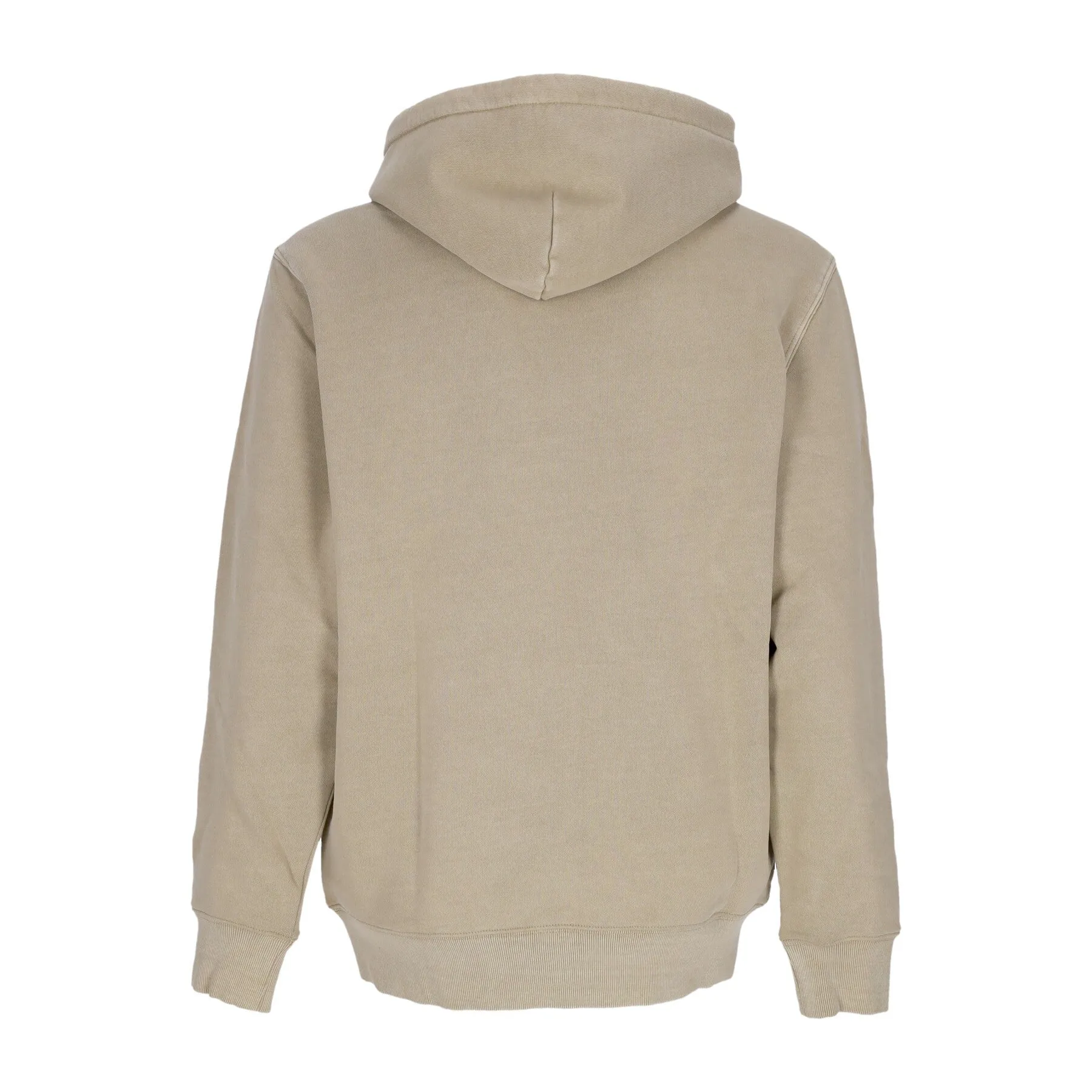 Felpa Leggera Cappuccio Uomo Duster Hoodie Ammonite Garment Dyed