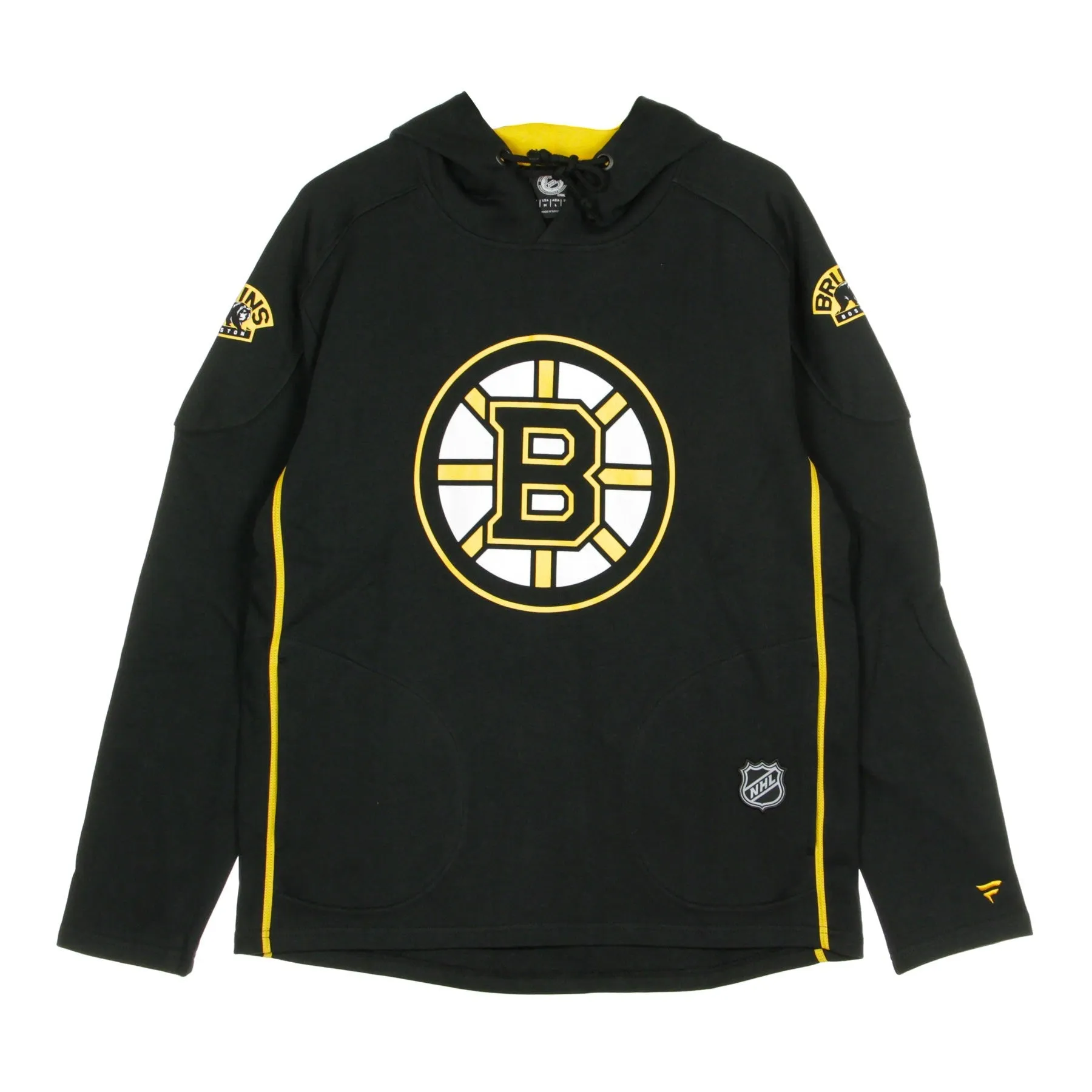 Felpa Leggera Cappuccio Uomo Nhl Franchise Overhead Hoodie Bosbru Original Team Colors