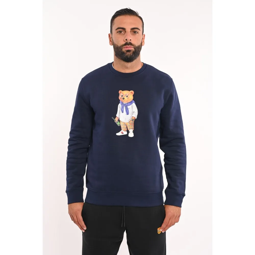 Felpa uomo girocollo filou X Baron Filou
