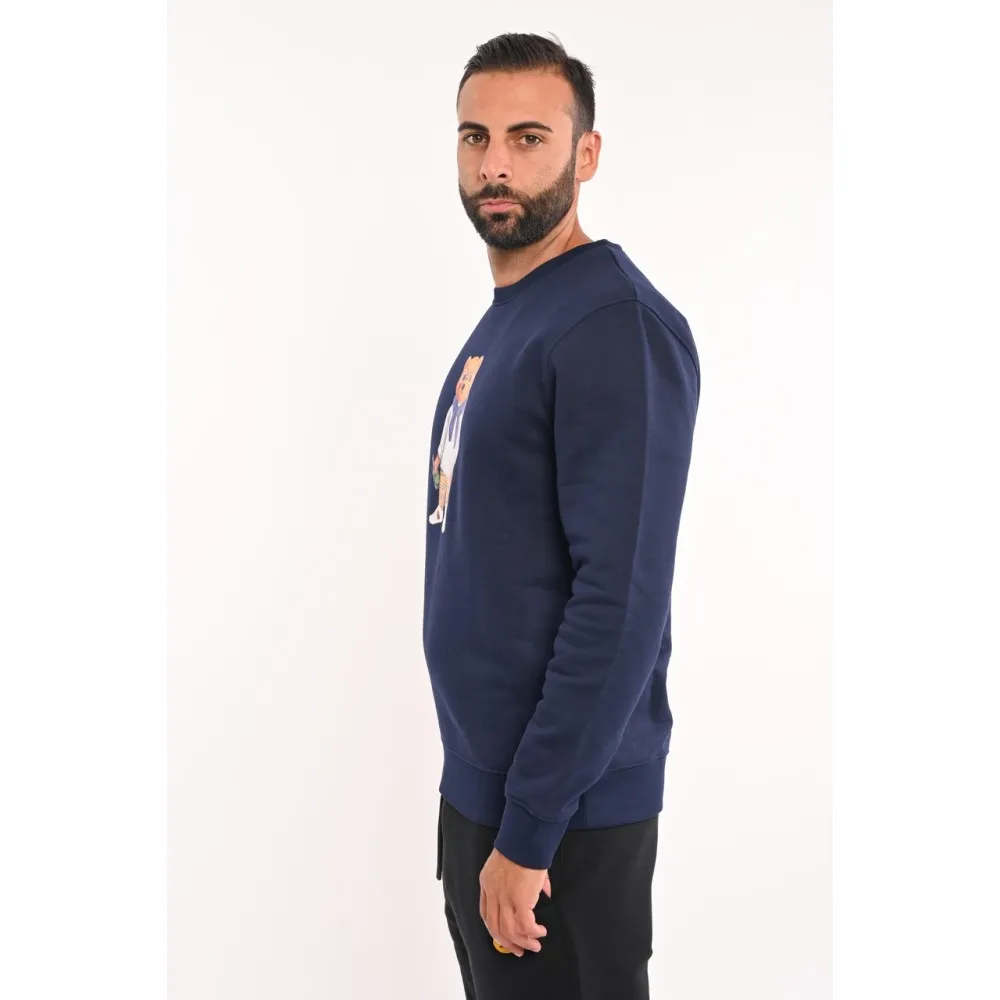 Felpa uomo girocollo filou X Baron Filou