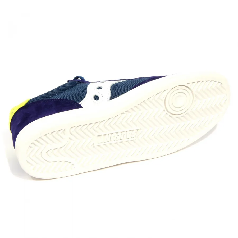 G5864 sneaker uomo SAUCONY JAZZ COURT blue/yellow shoe man