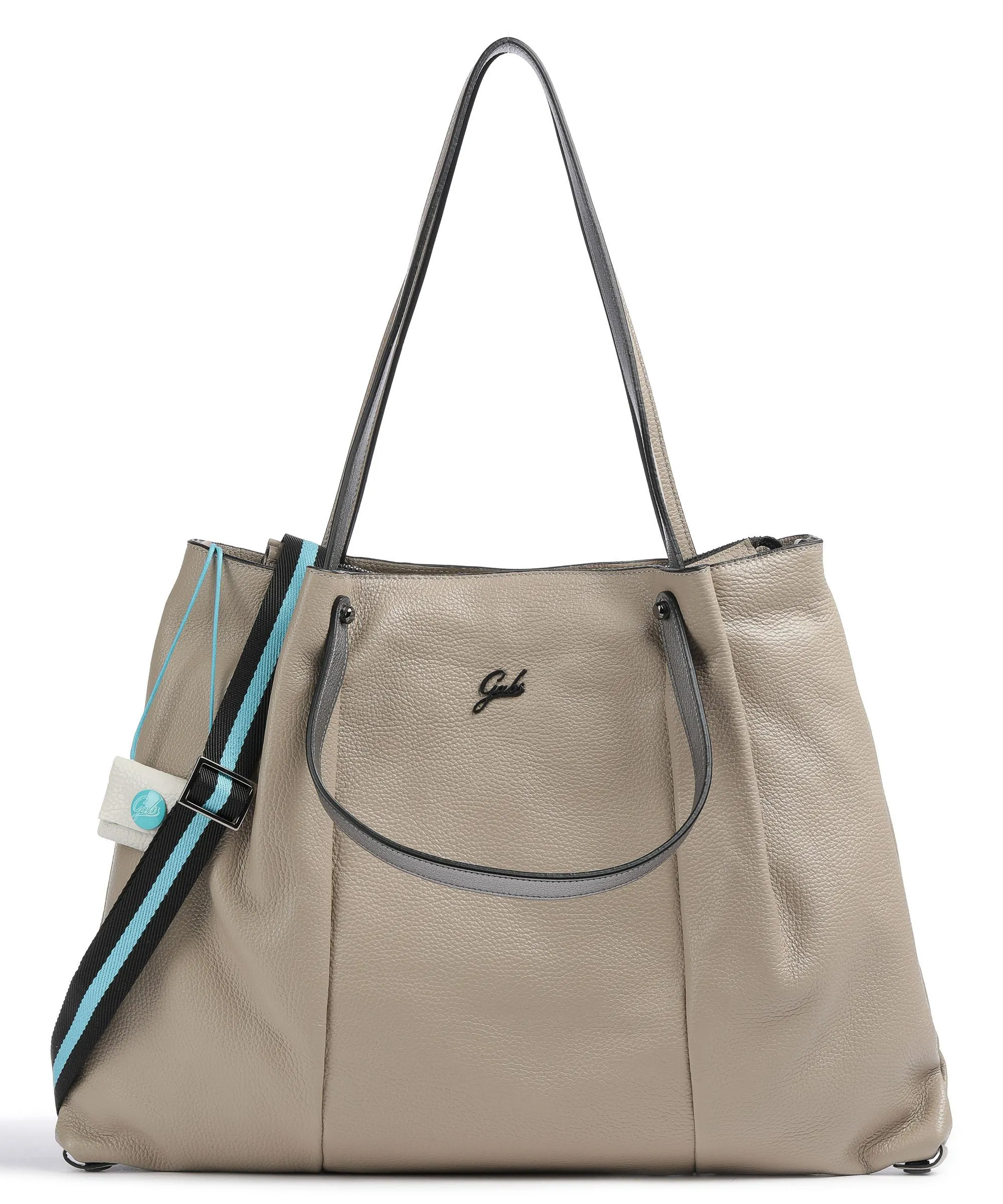  Gabs Lima Sashi L Borsa shopper pelle di vitello grana beige  