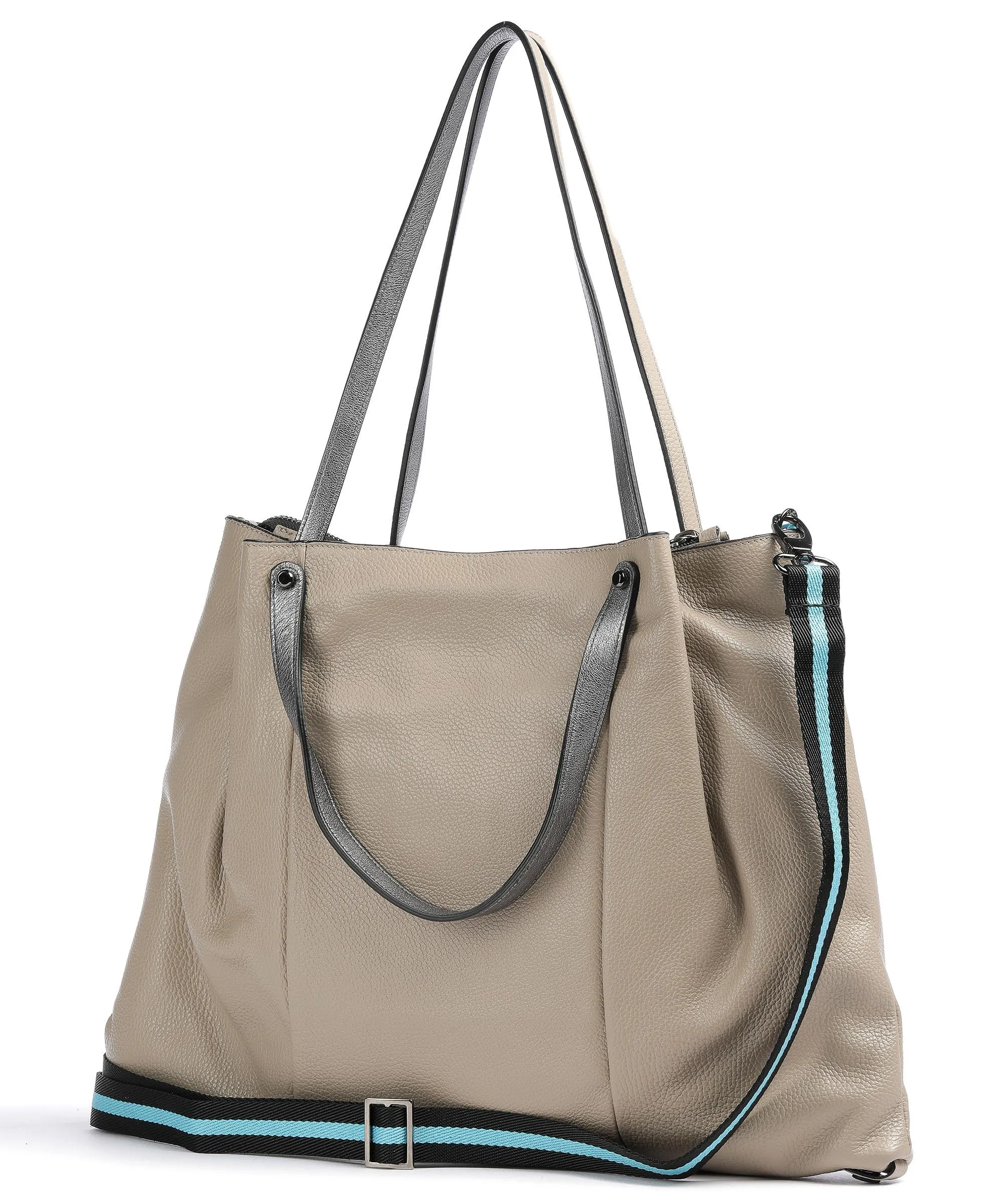  Gabs Lima Sashi L Borsa shopper pelle di vitello grana beige  