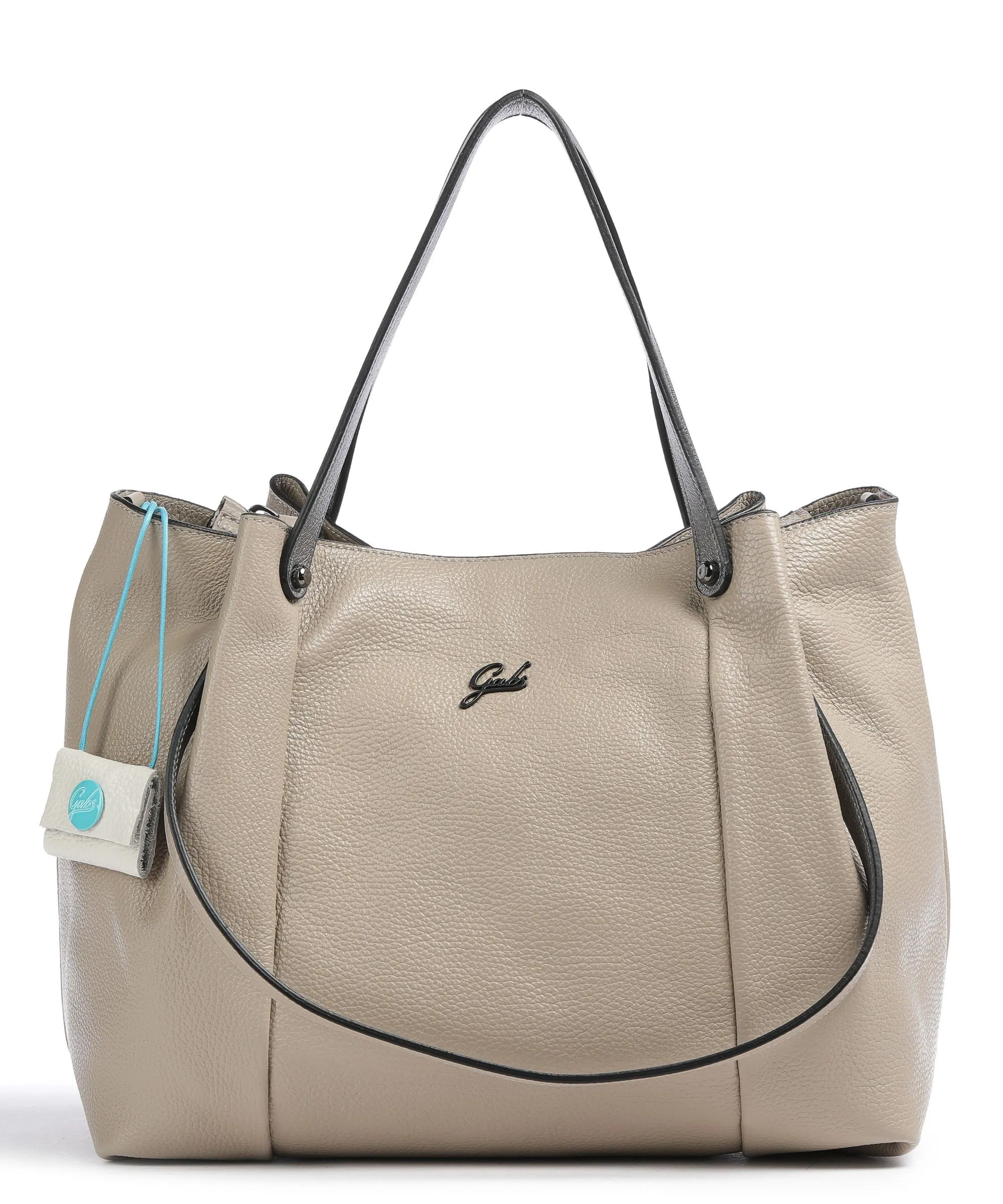  Gabs Lima Sashi L Borsa shopper pelle di vitello grana beige  