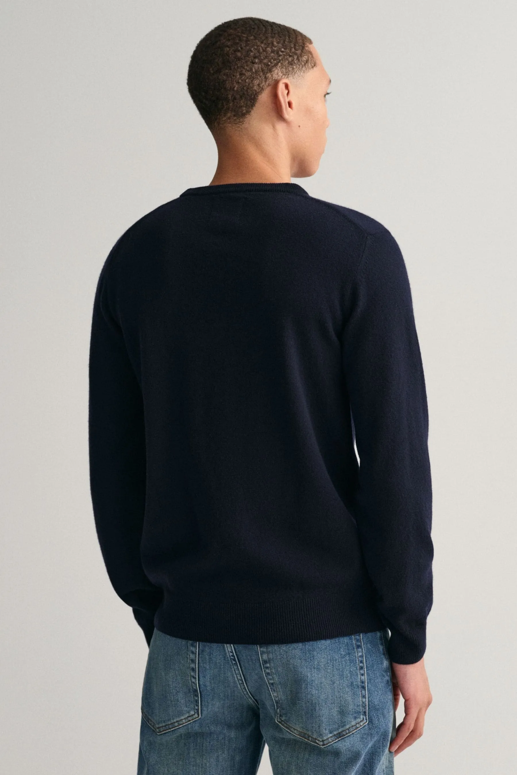 GANT Maglione girocollo in lana d'agnello superfine