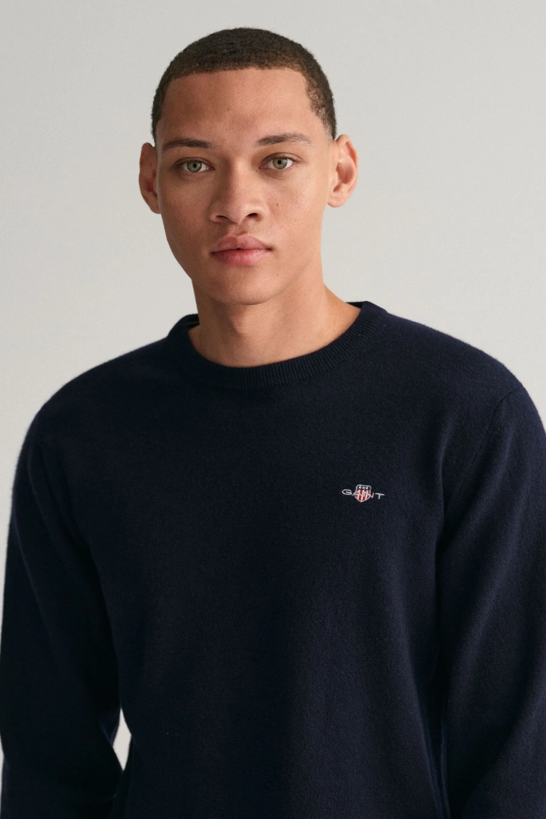GANT Maglione girocollo in lana d'agnello superfine