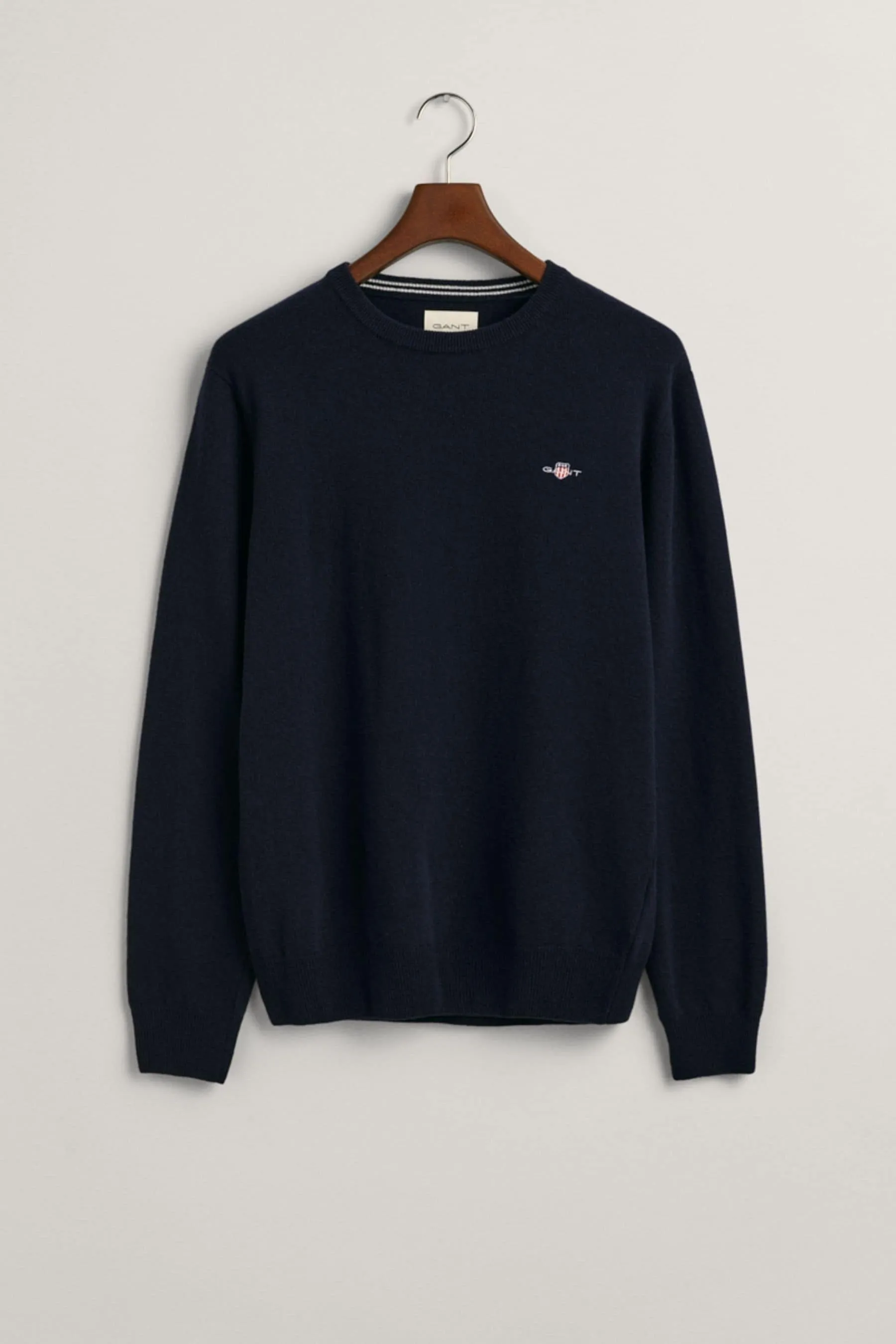 GANT Maglione girocollo in lana d'agnello superfine