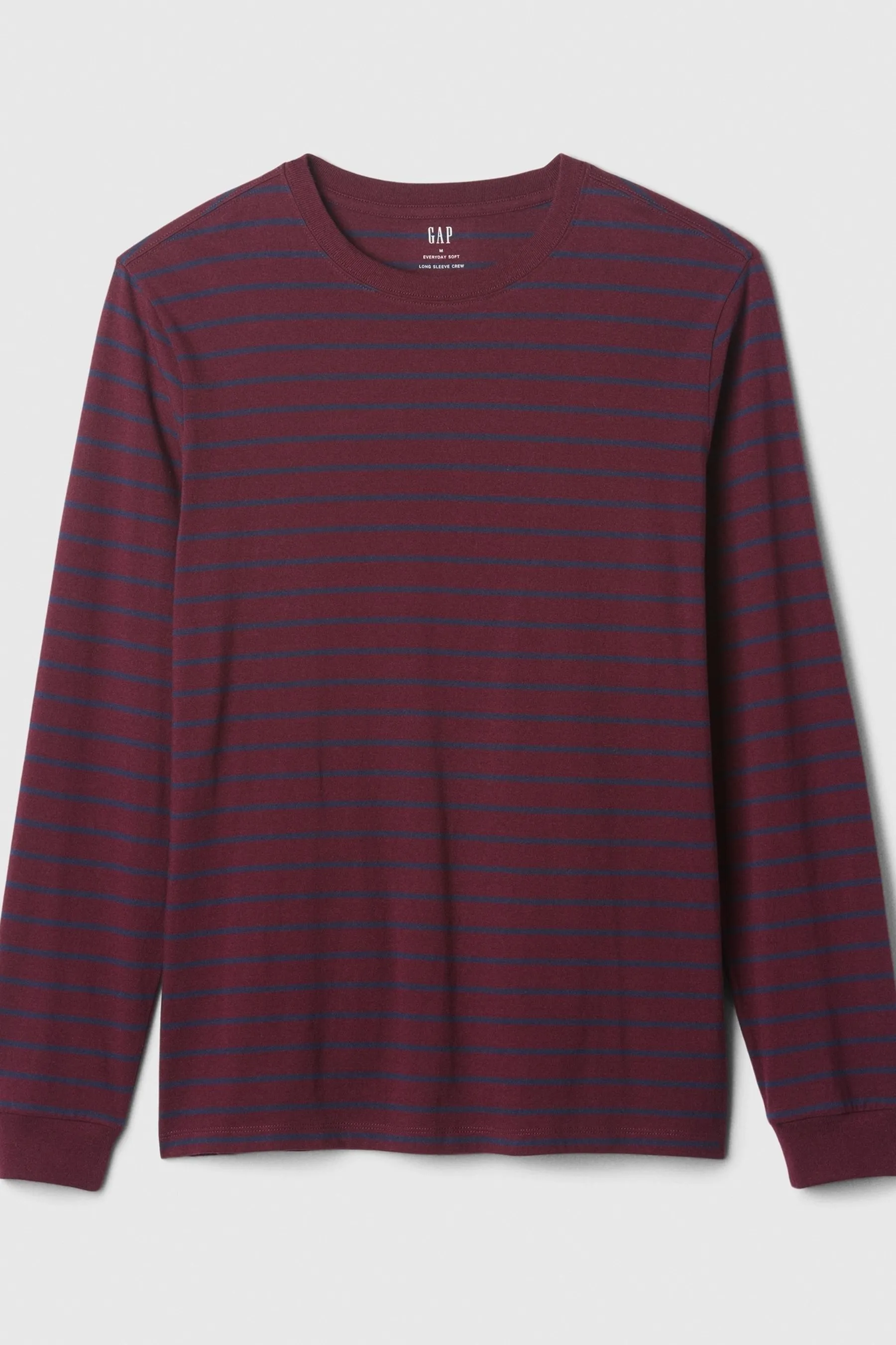 Gap Everyday 100% Cotone A righe Girocollo Manica lunga T Shirt    