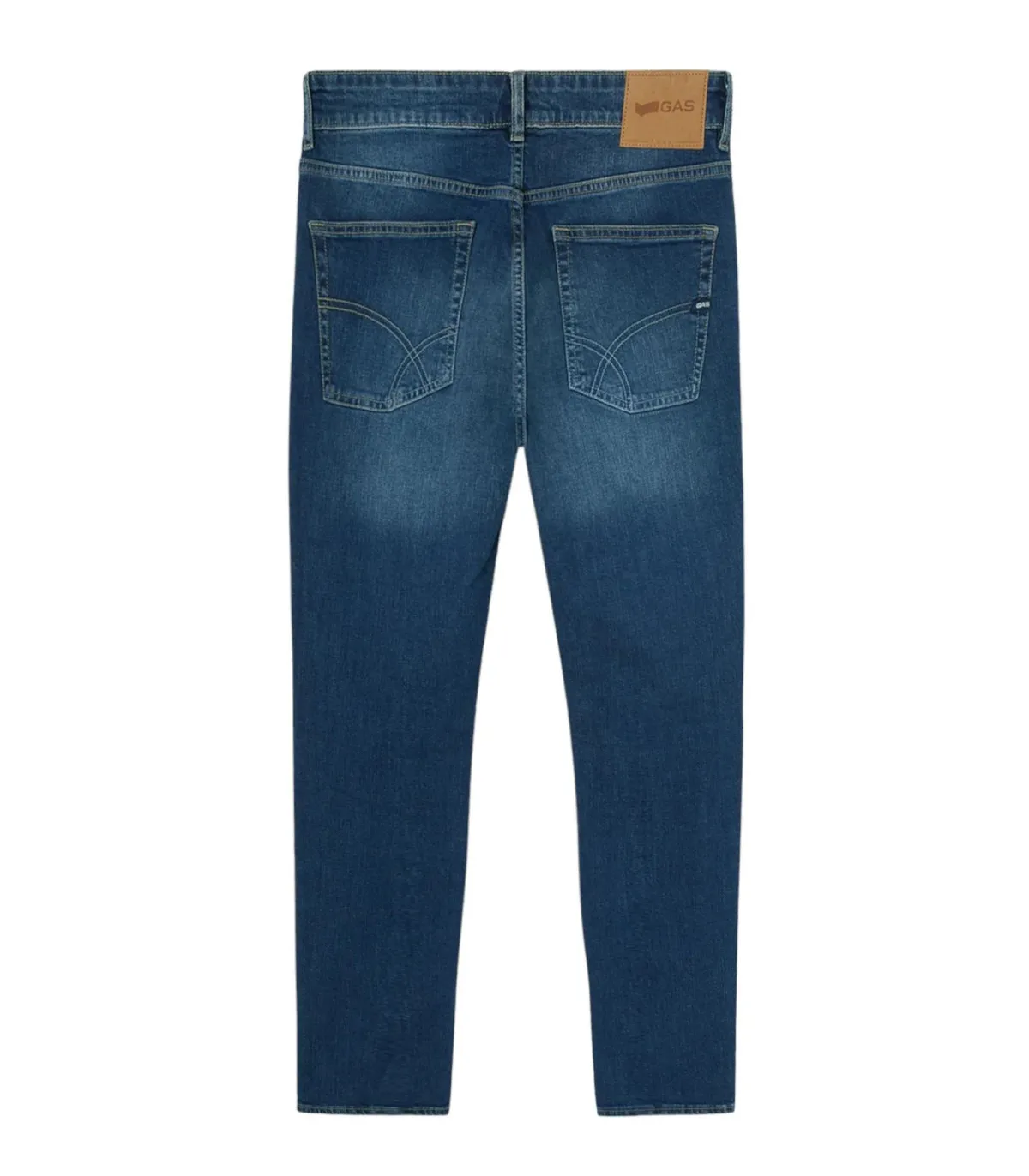 Gas Uomo Jeans  Slim Fit Albert Simple Rev