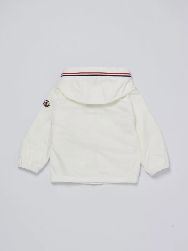 Giacca bambino Moncler Granduc in nylon tecnico Bianco