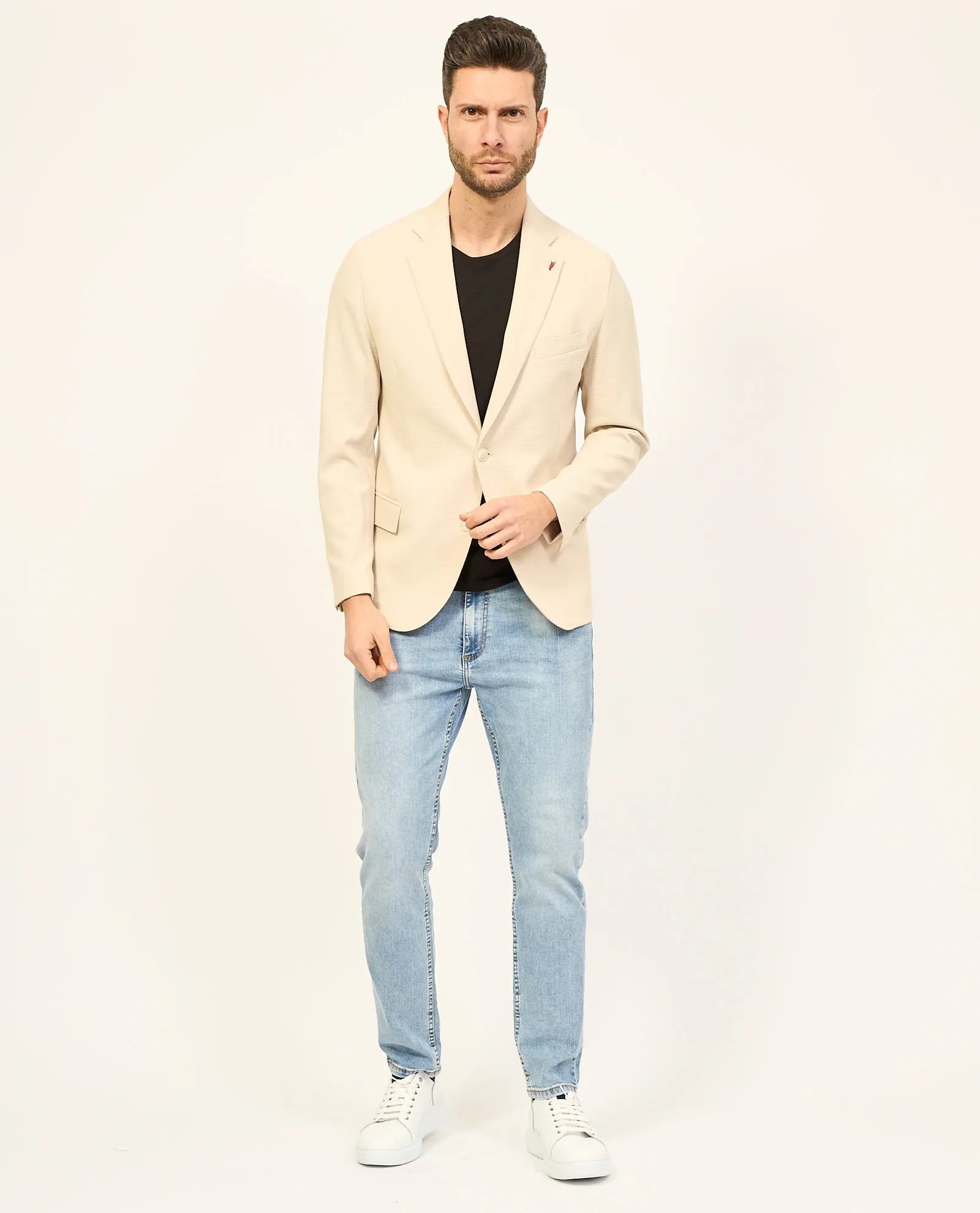 Giacca uomo Mulish mono petto colore beige