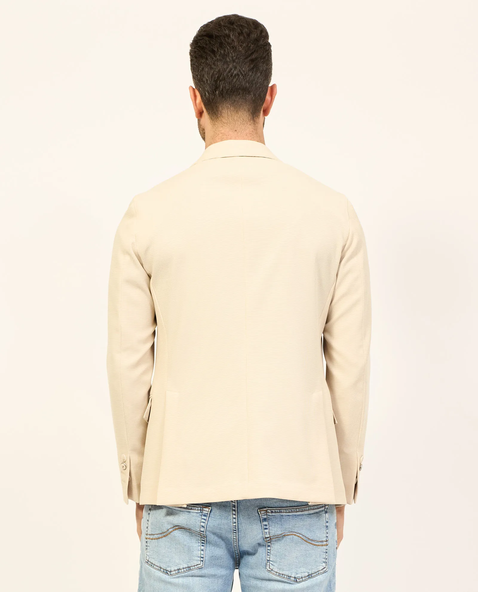 Giacca uomo Mulish mono petto colore beige