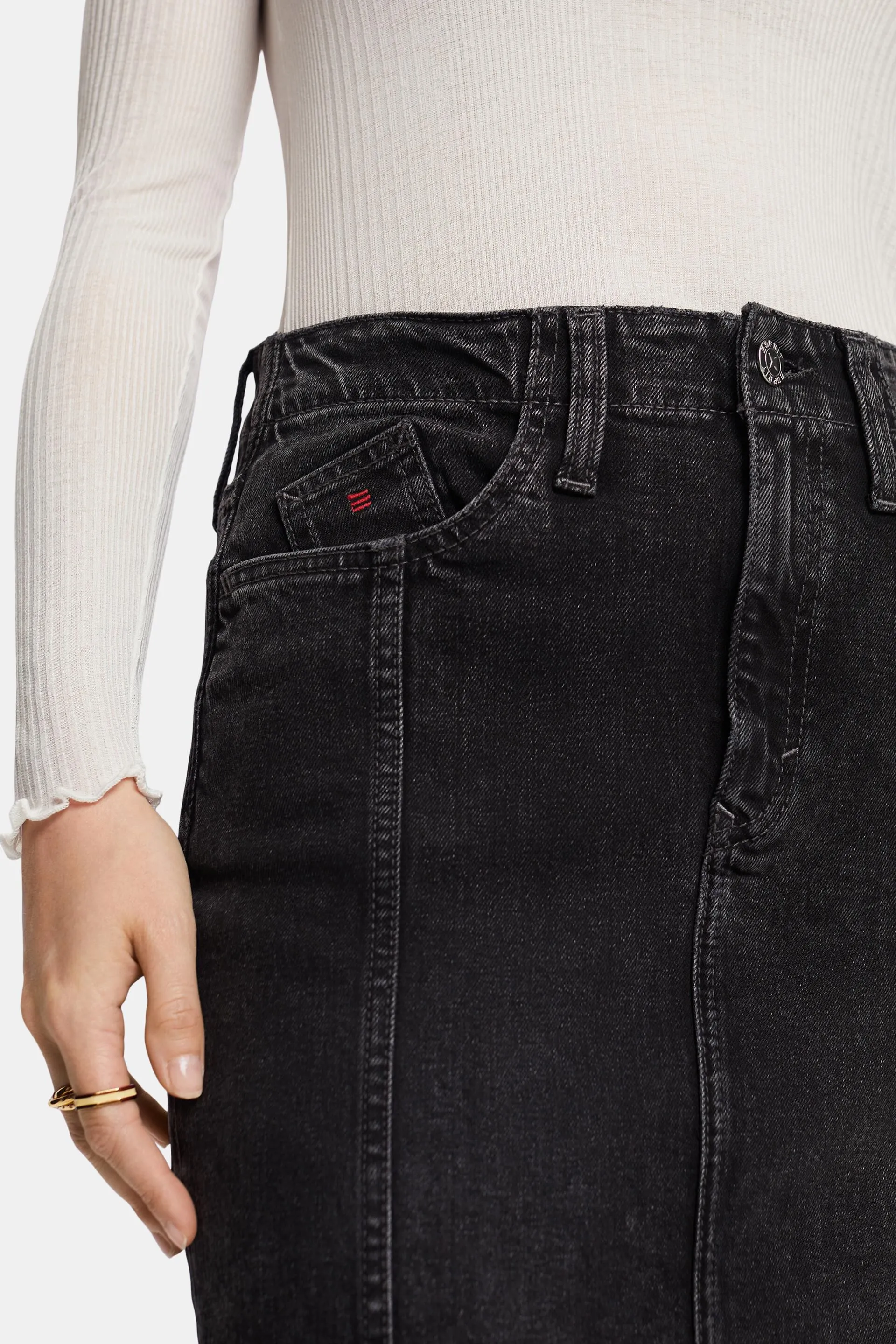 Gonna maxi in denim