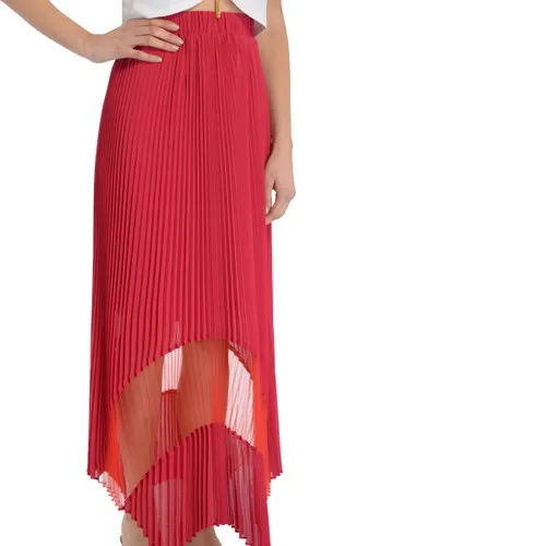 Gonna midi Twinset fucsia