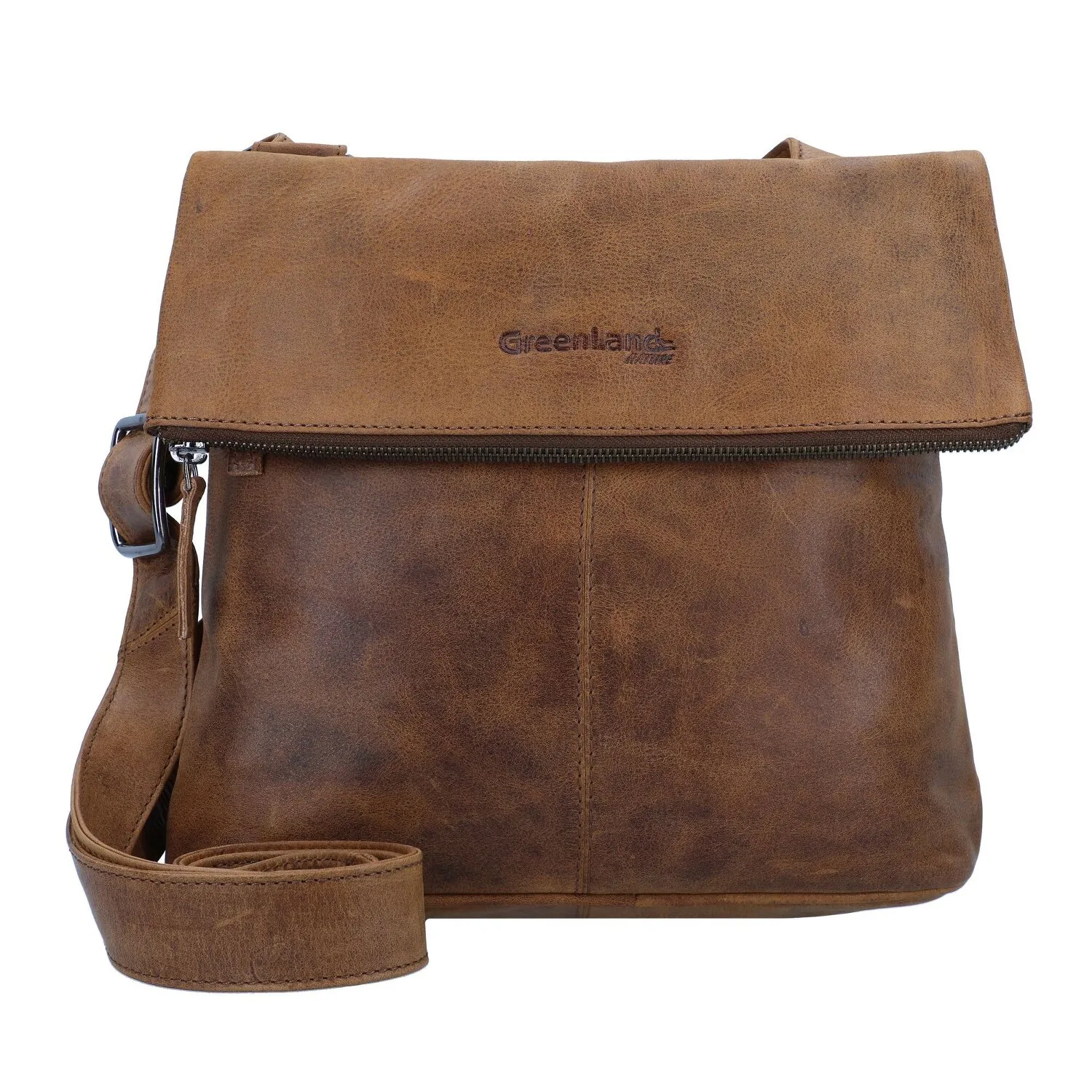 Greenland Nature Borsa a tracolla Montana in pelle 28 cm