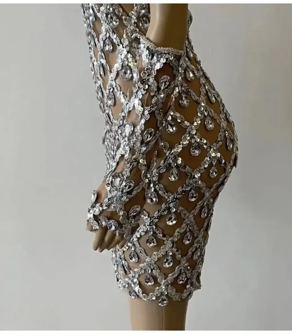 Guanti Nude diamond luxury