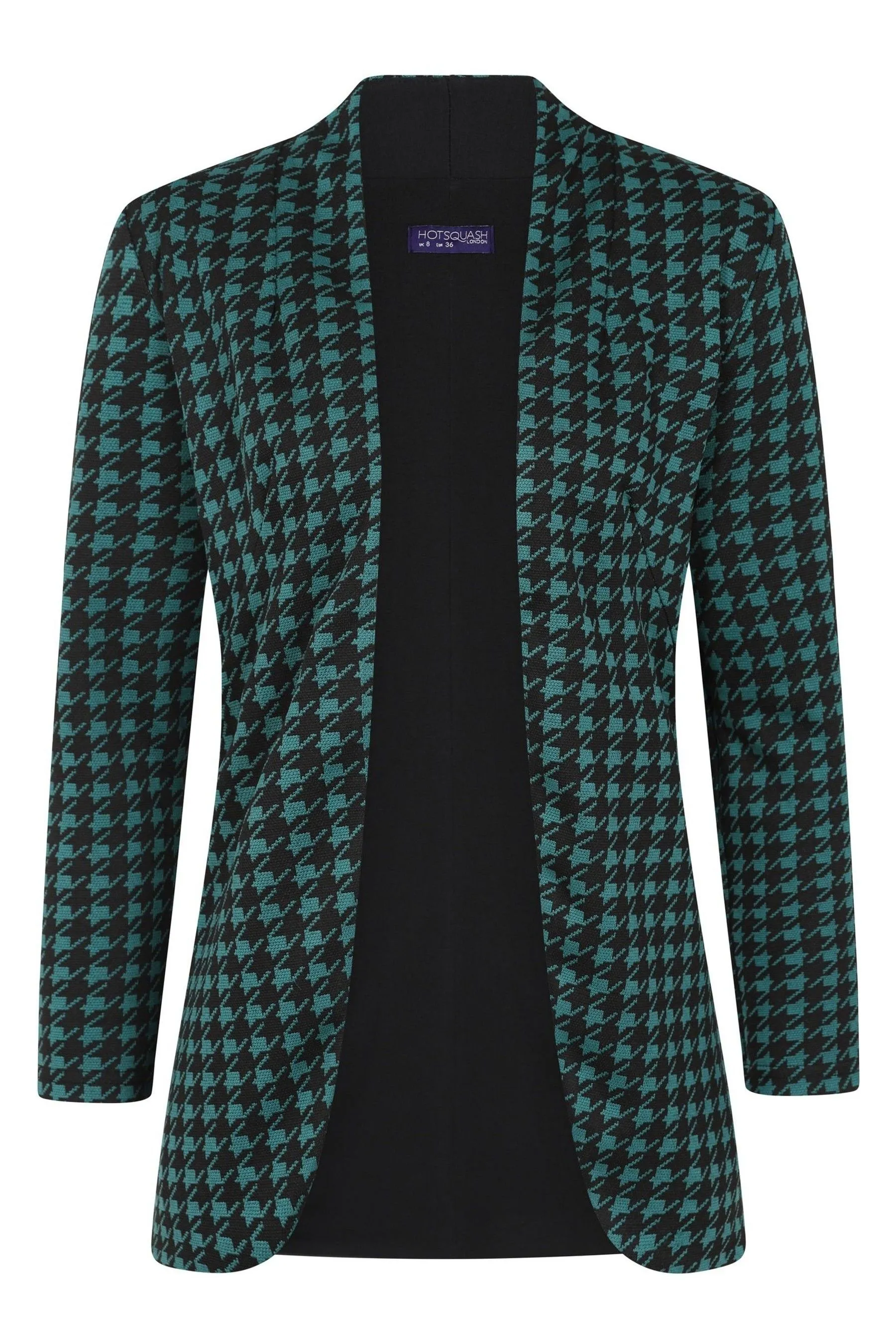 HotSquash - Verde - 3/4 Sleeve Stretch Blazer    