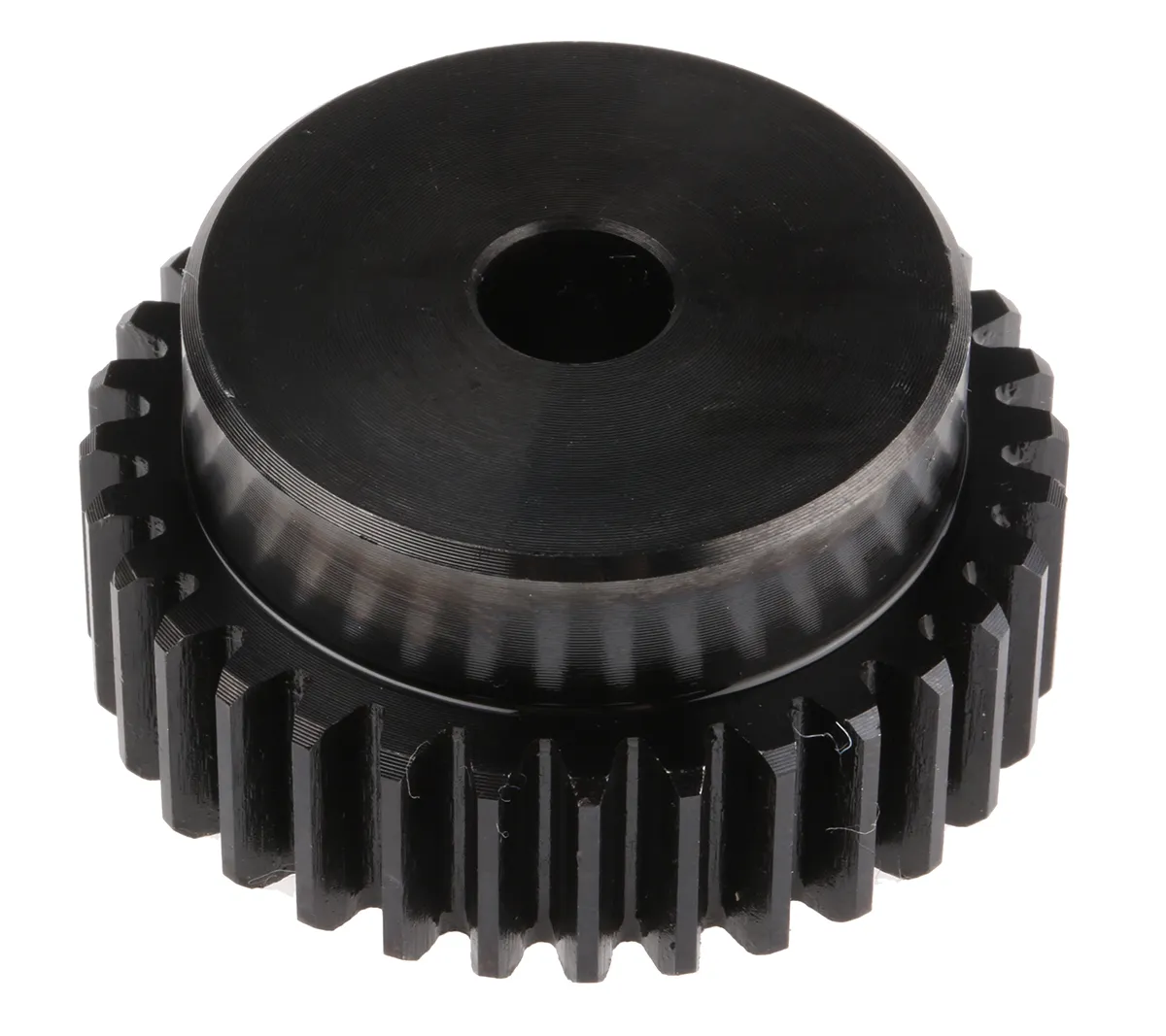 Ingranaggio cilindrico RS PRO, modulo 1.5, 32 denti, passo Ø 48mm, semigiunto Ø 40mm, foro Ø 10mm, in Acciaio