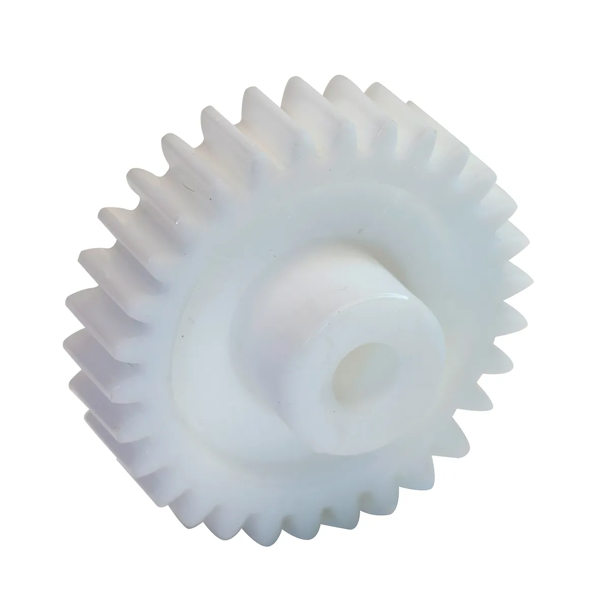 Ingranaggio cilindrico RS PRO, modulo 2, 14 denti, passo Ø 28mm, semigiunto Ø 18.5mm, foro Ø 8mm, in Hostaform