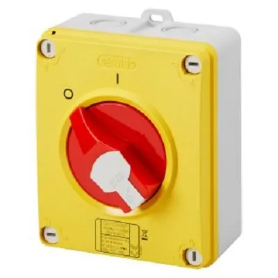 Interruttore di isolamento Gewiss GW70432P, 3P, 10CO, 16A