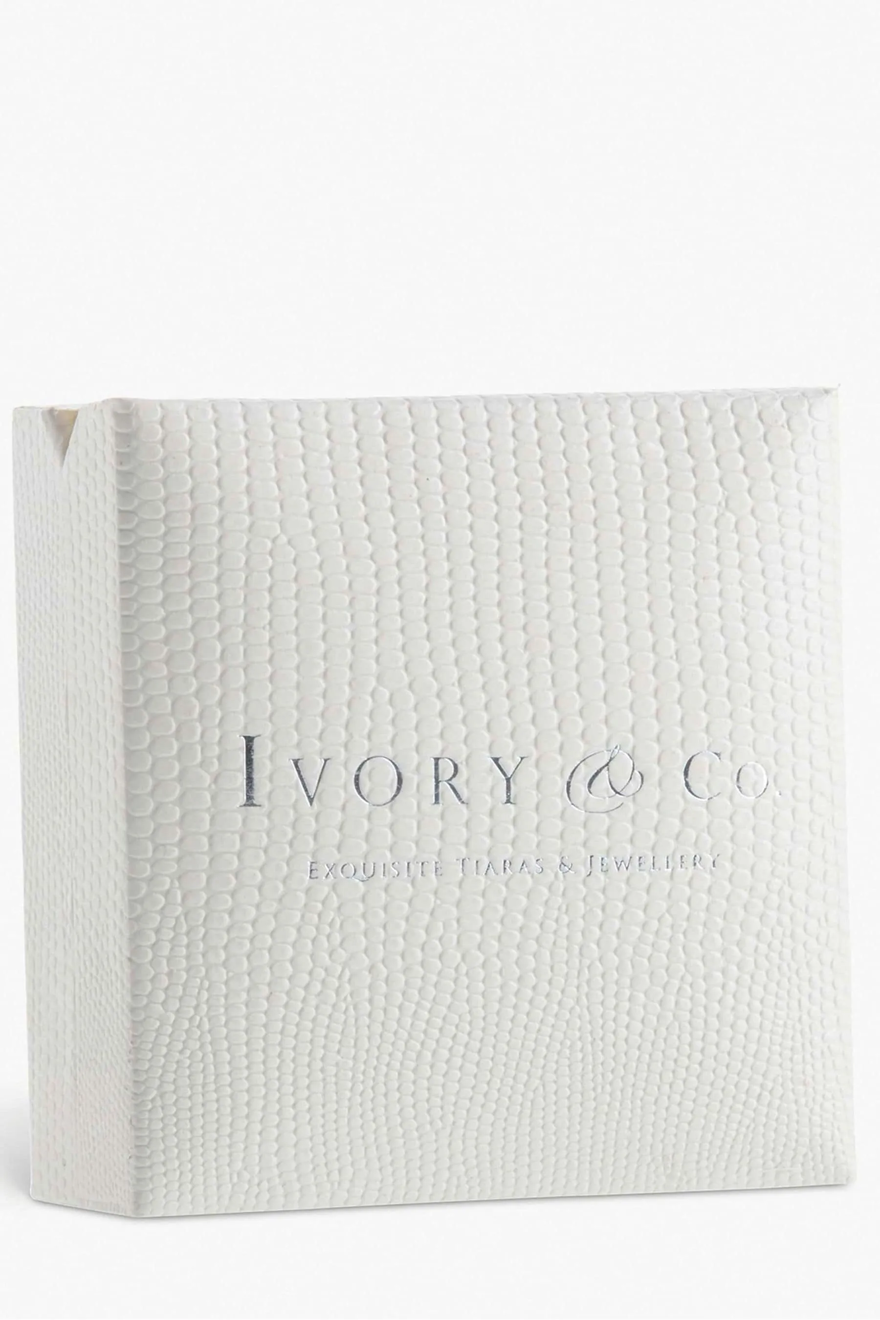 Ivory & Co - Canterbury - Orecchini a cerchio con perla e cristalli