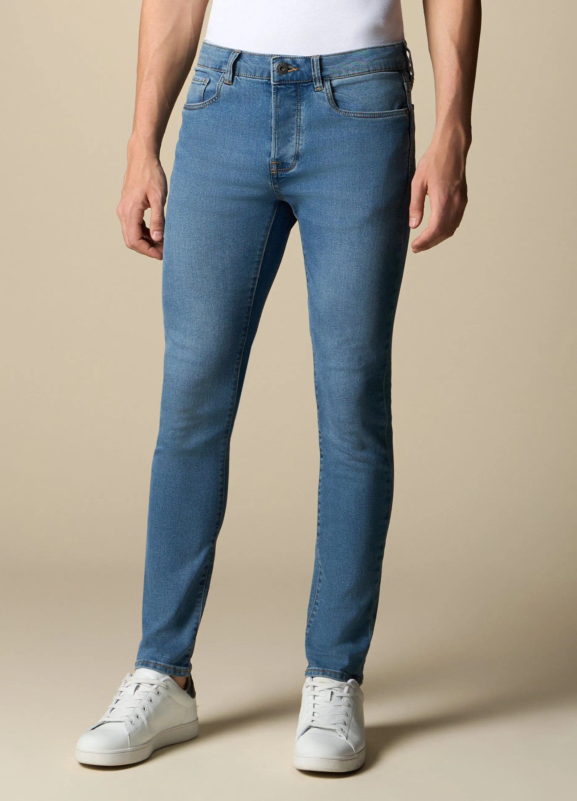J. HART & BROS  Jeans skinny fit uomo