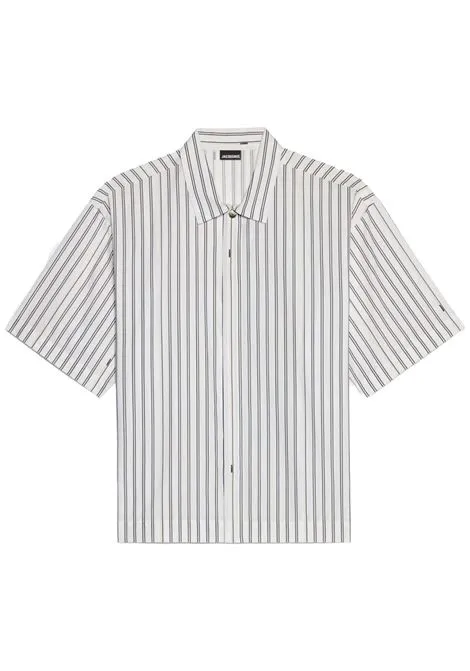 JACQUEMUS LA CHEMISE MANCHES COURTE