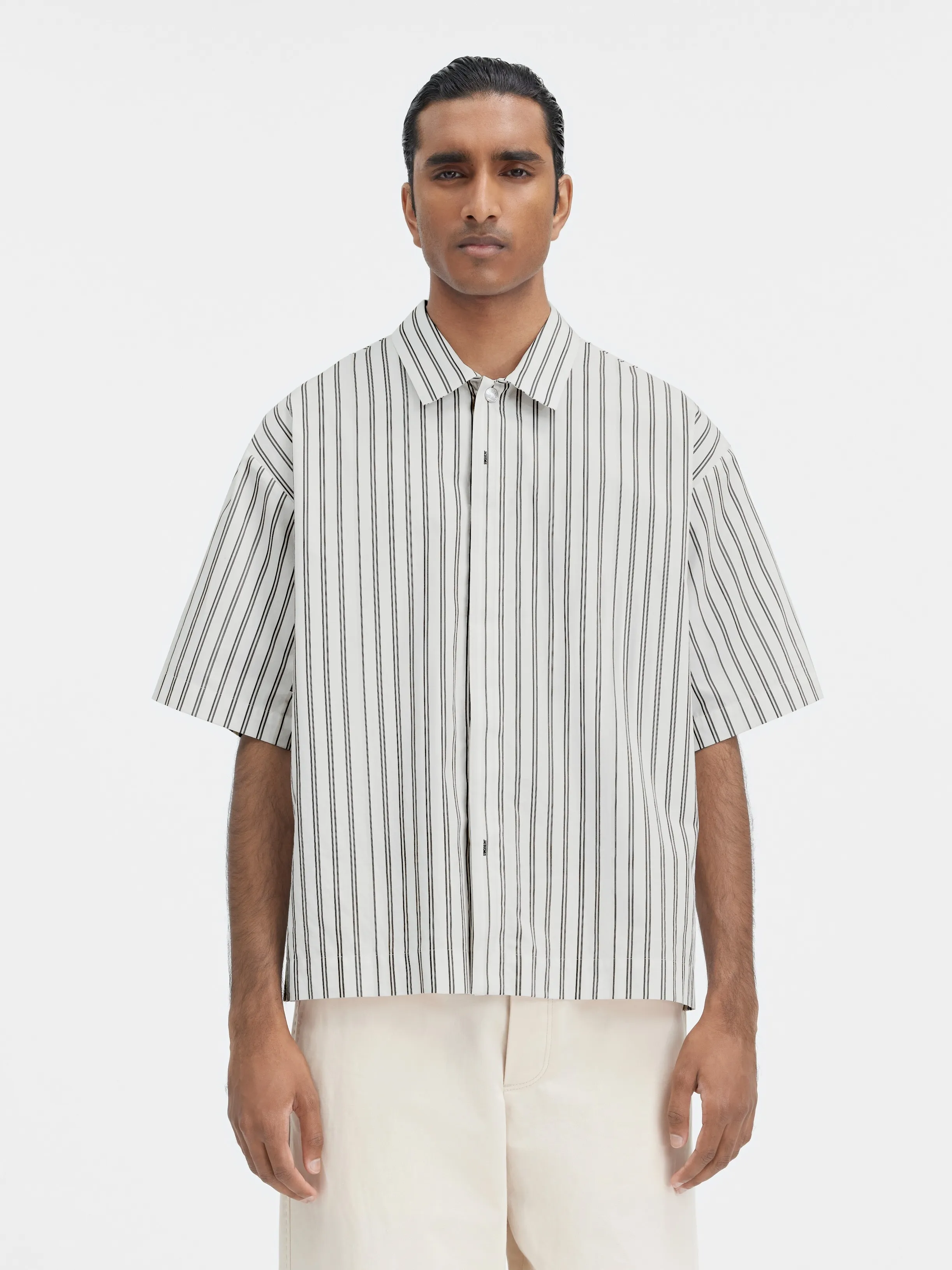 JACQUEMUS LA CHEMISE MANCHES COURTE
