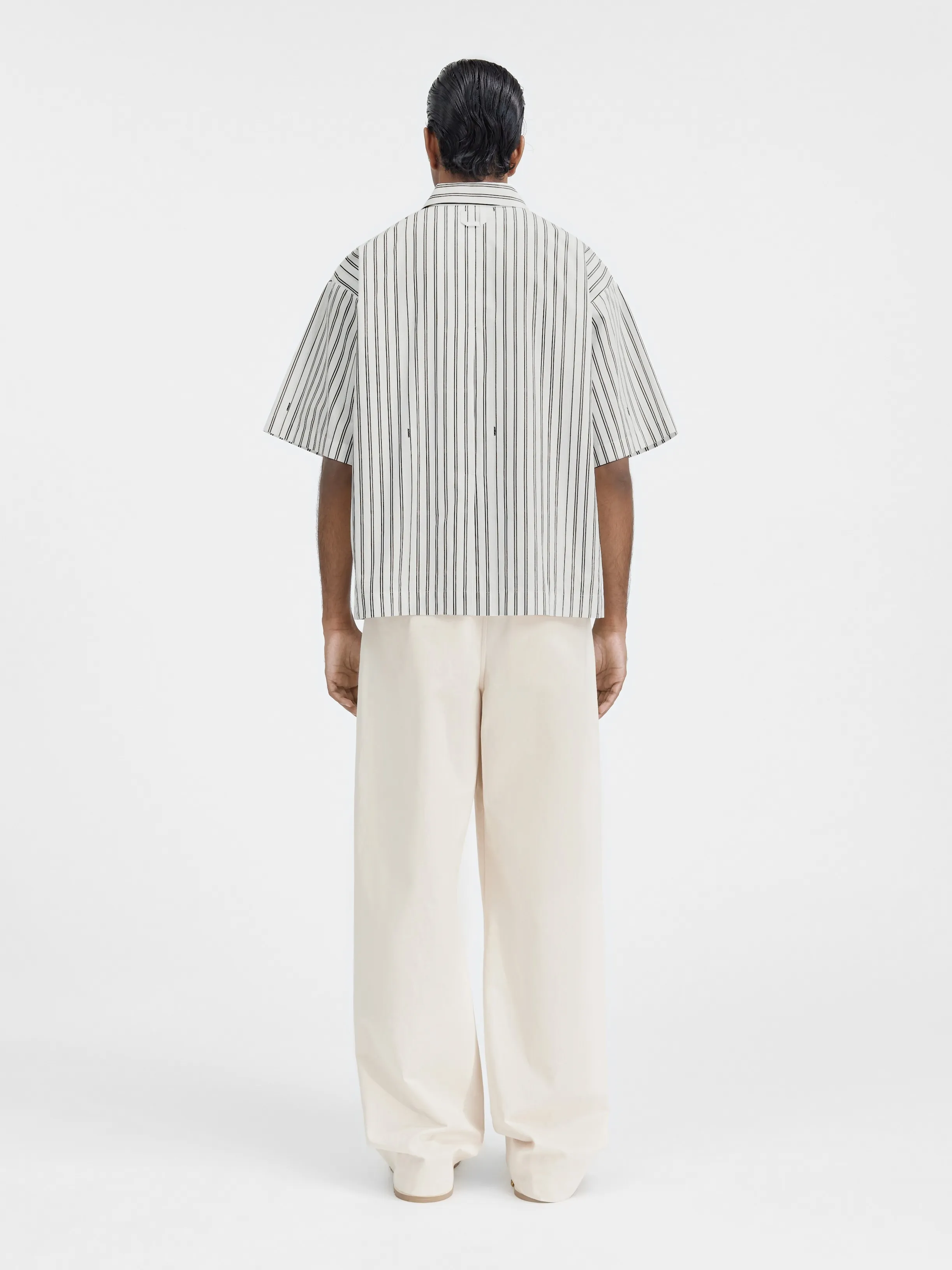 JACQUEMUS LA CHEMISE MANCHES COURTE