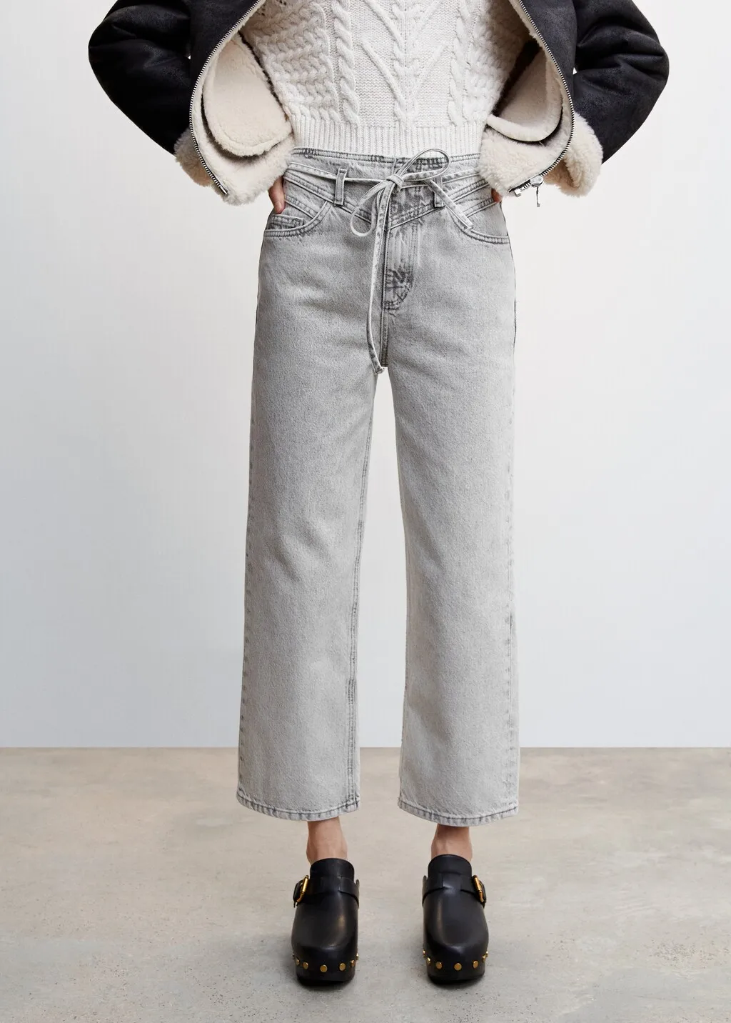 Jeans cotone fiocco