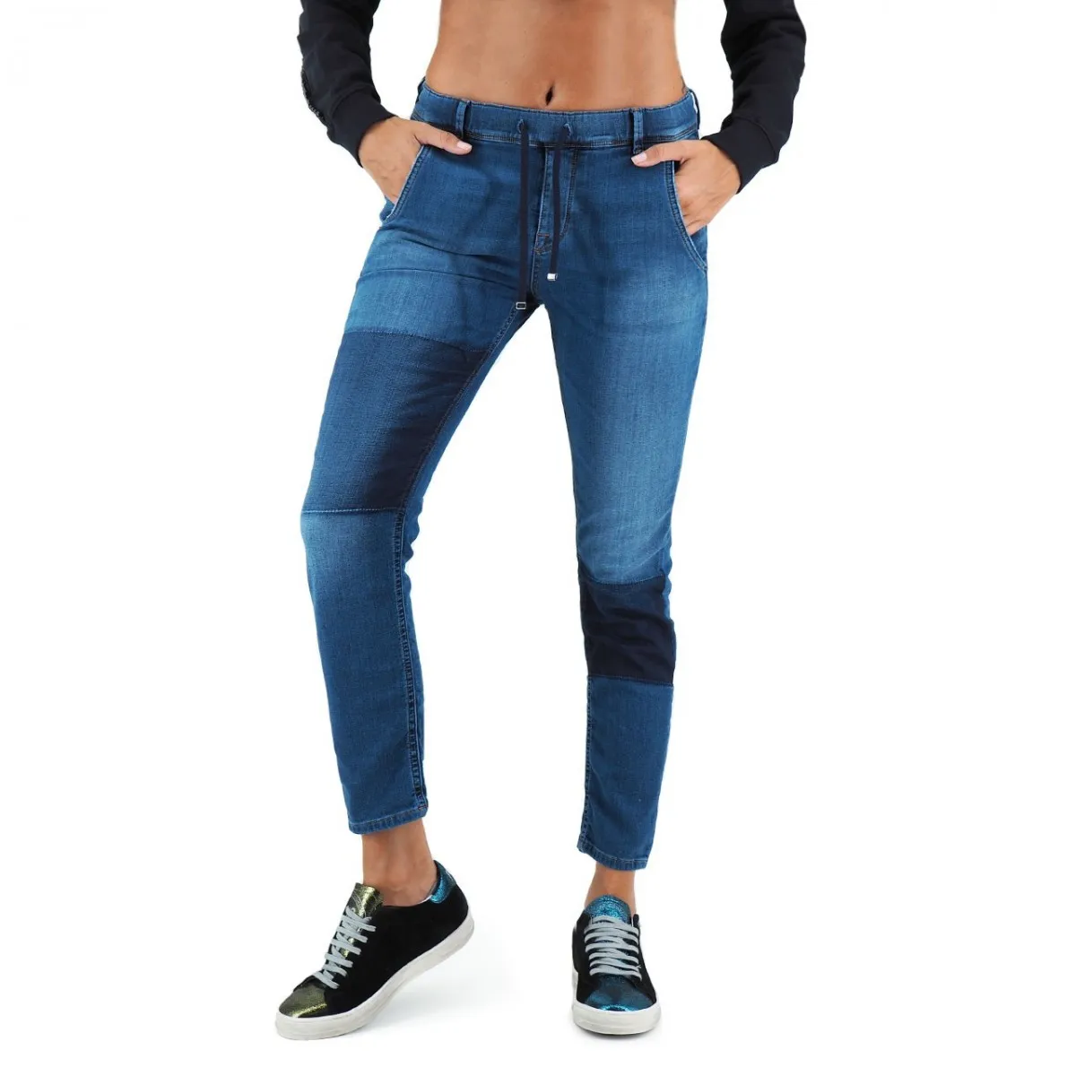Jeans Roses Blu