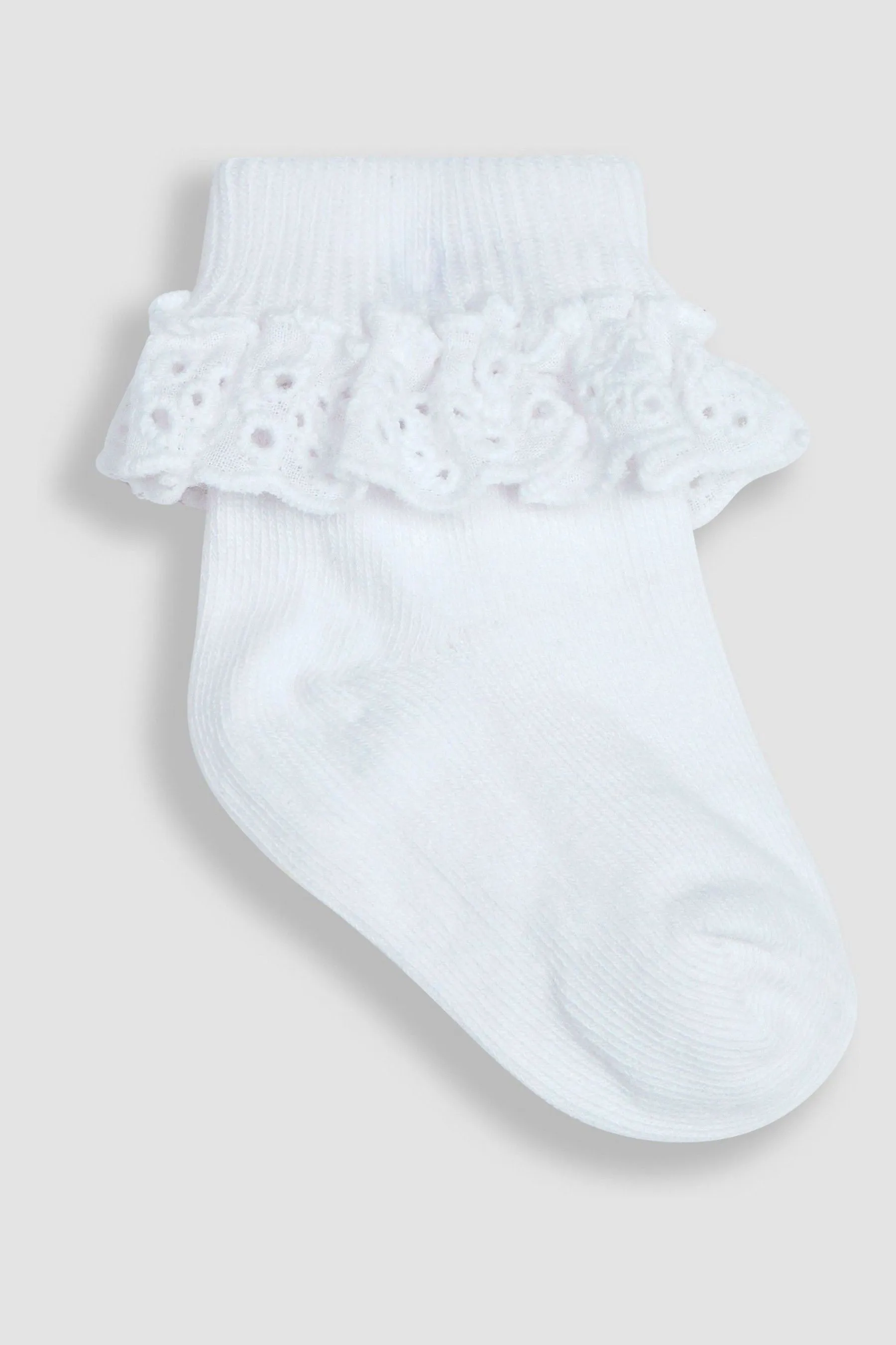 JoJo Maman Bébé 3-Pack Frilly Socks    
