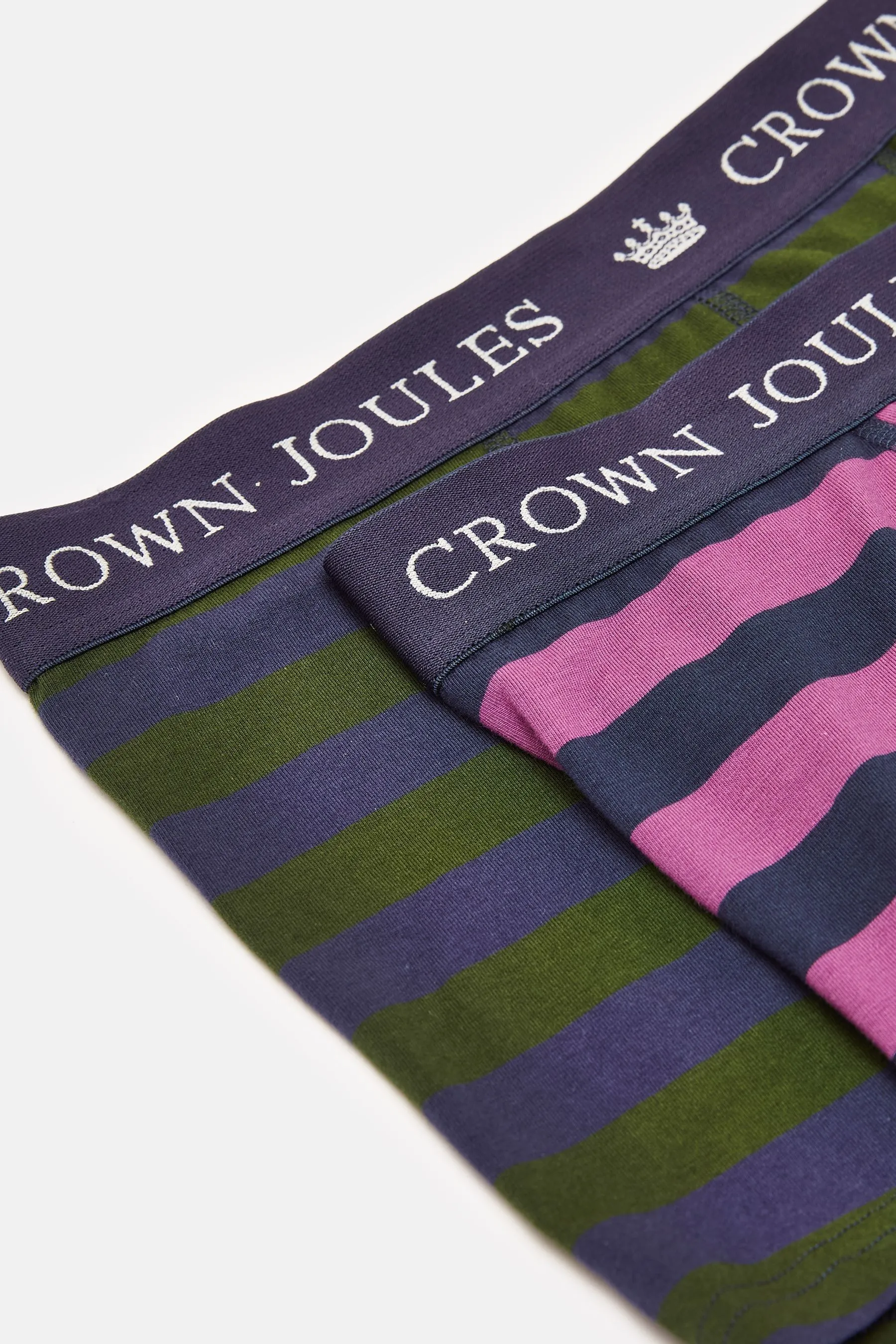 Joules Crown Joules Confezione da due boxer in cotone    