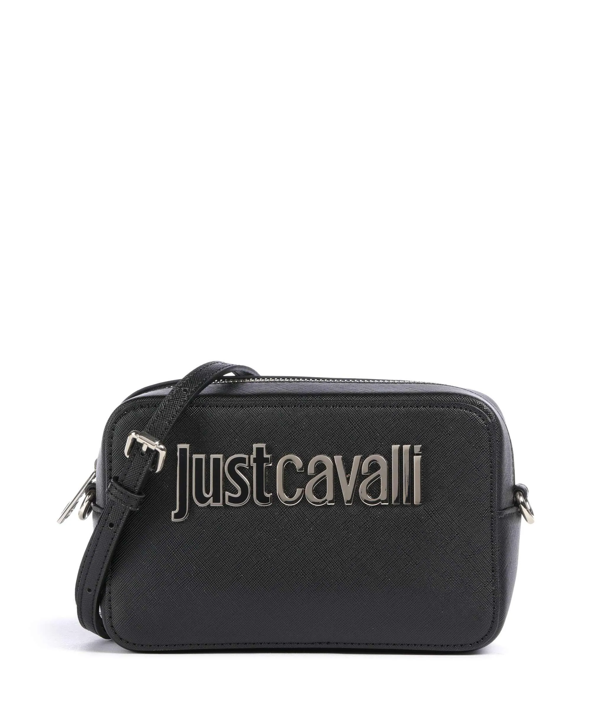  Just Cavalli Range B Style 8 Borsa a tracolla pelle sintetica nero  