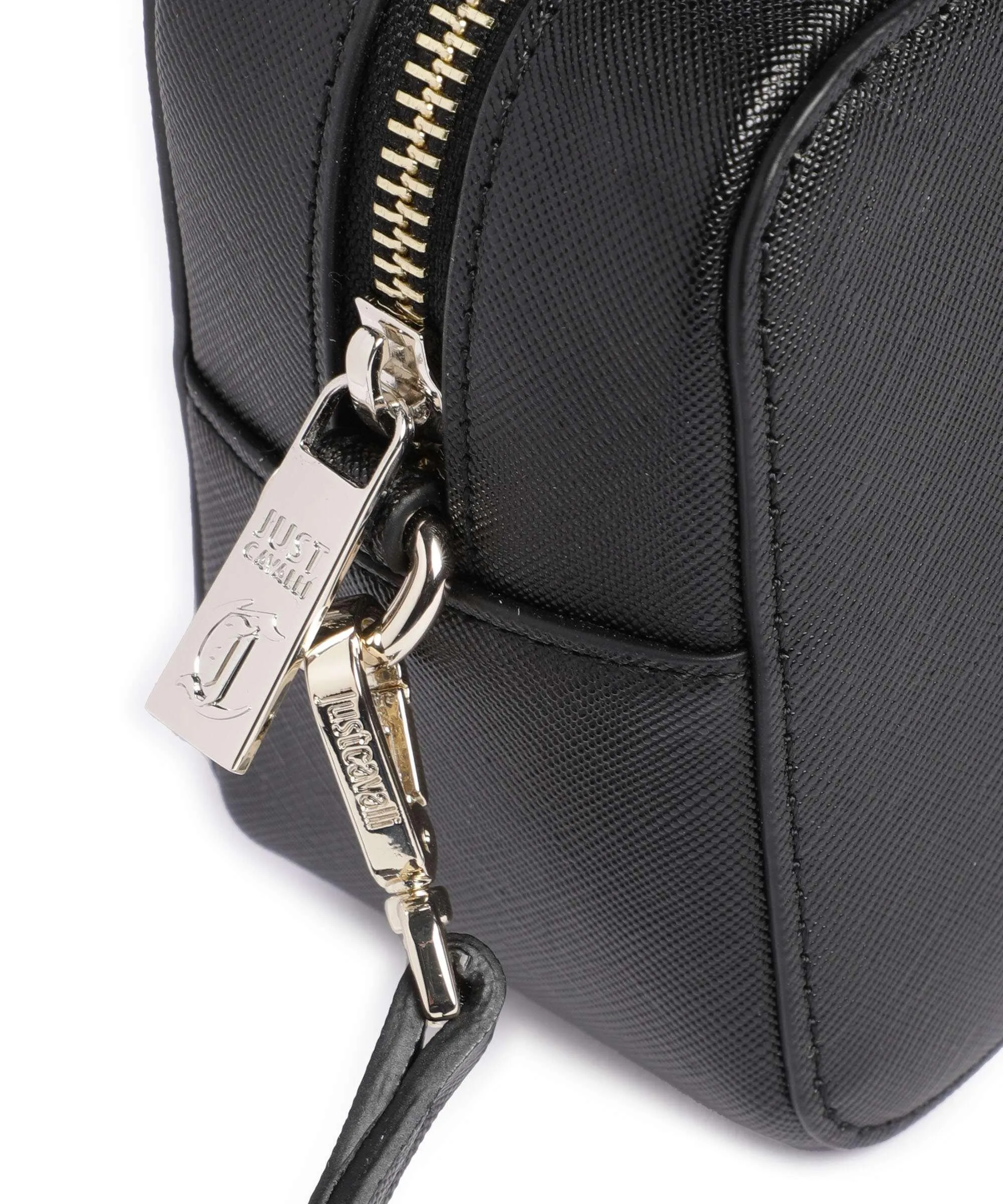  Just Cavalli Range B Style 8 Borsa a tracolla pelle sintetica nero  