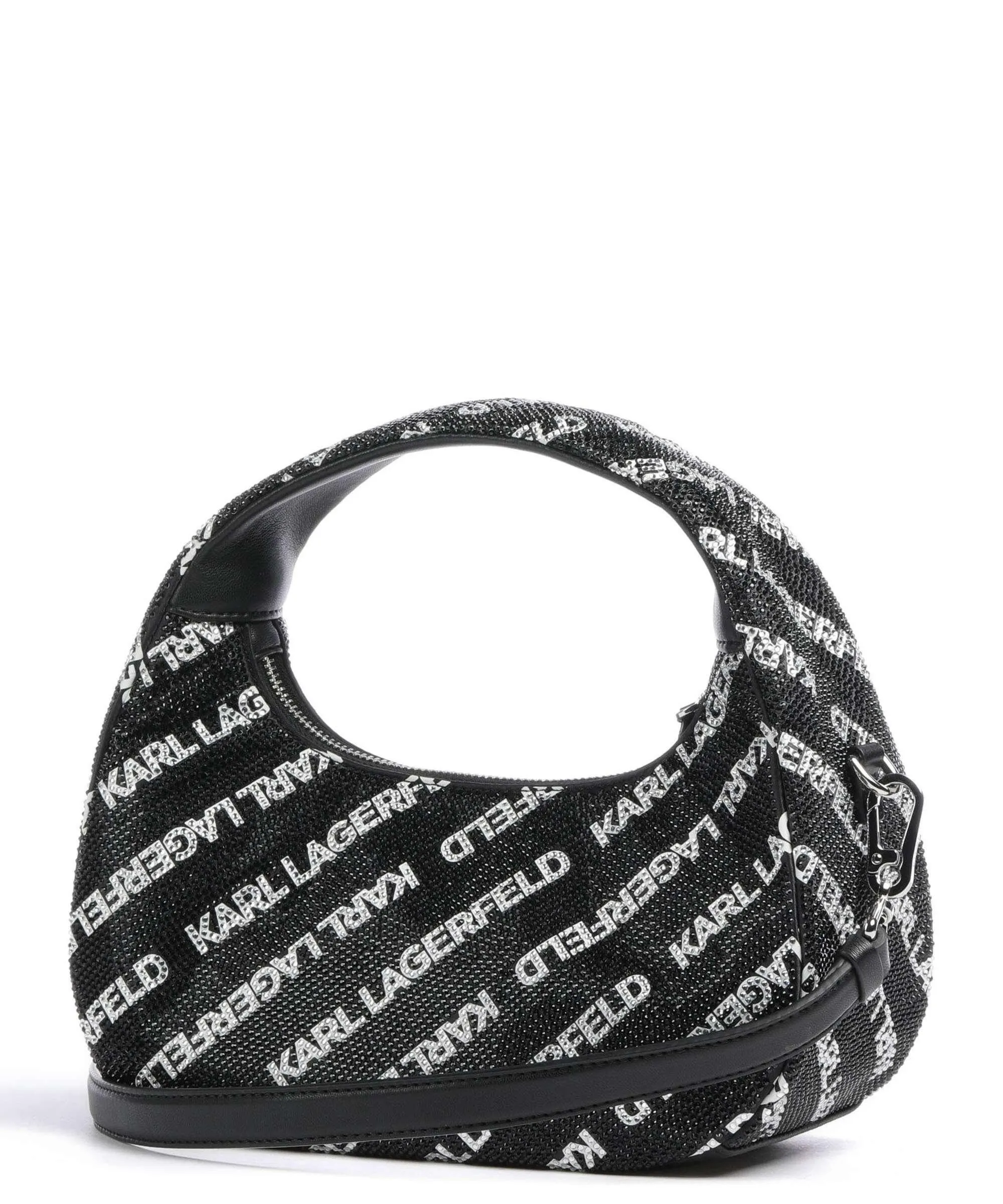  Karl Lagerfeld K/Evening Kushion Small Borsa a mano poliestere nero  