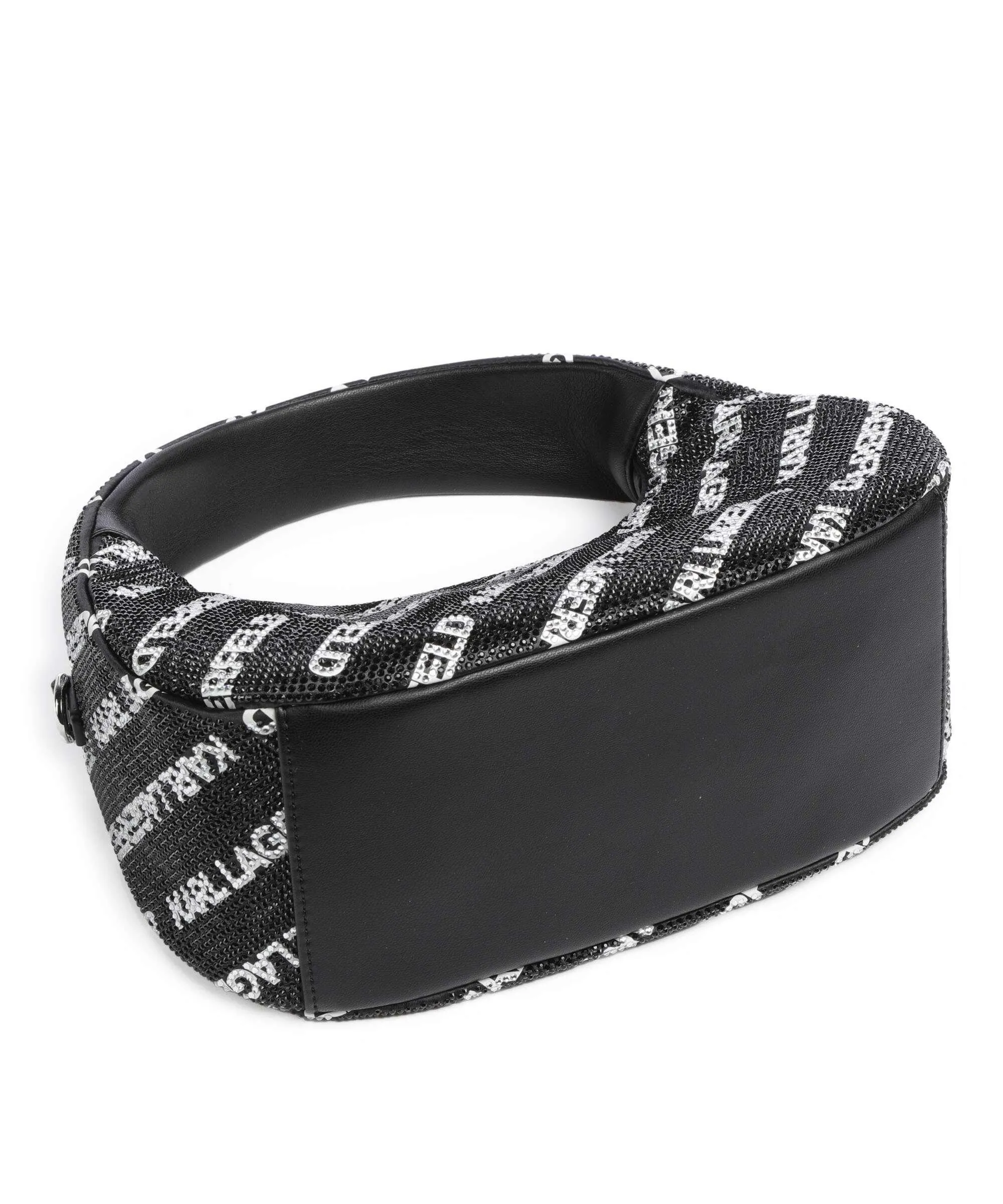 Karl Lagerfeld K/Evening Kushion Small Borsa a mano poliestere nero  