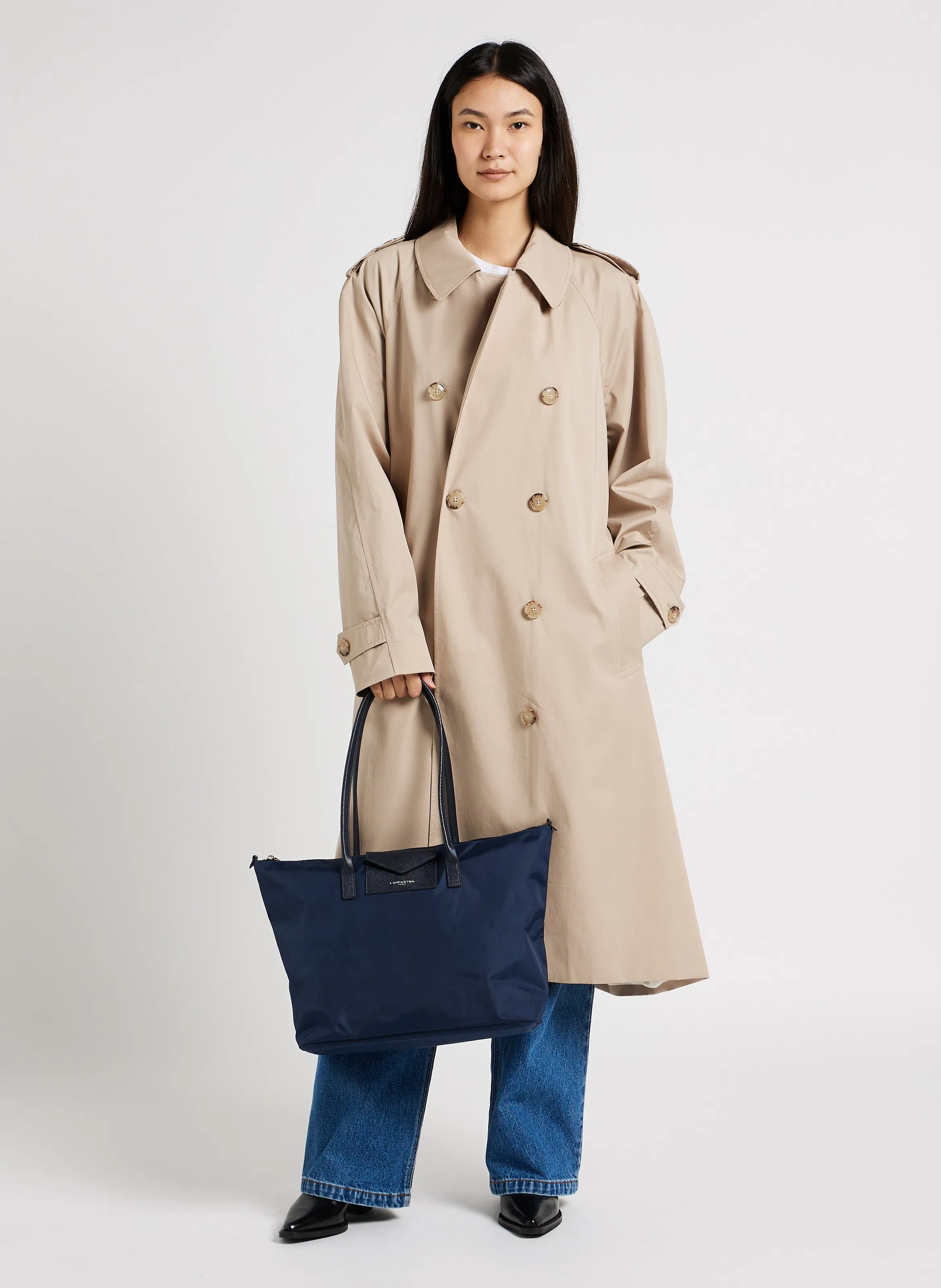  LANCASTER PARIS   Shopper in nylon | Blu