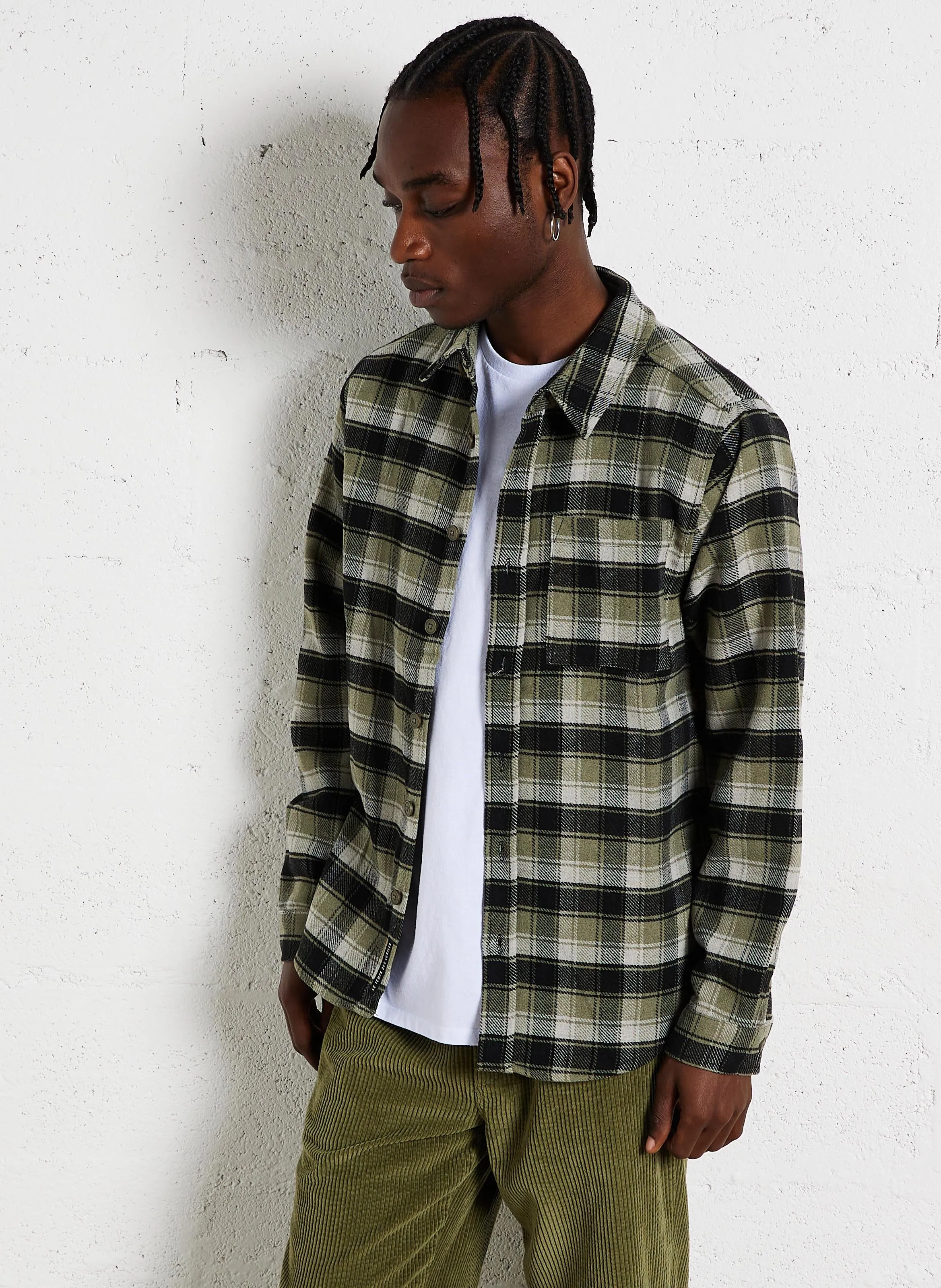  LE TEMPS DES CERISES   FERINO - Camicia stile giacca a quadri | Kaki