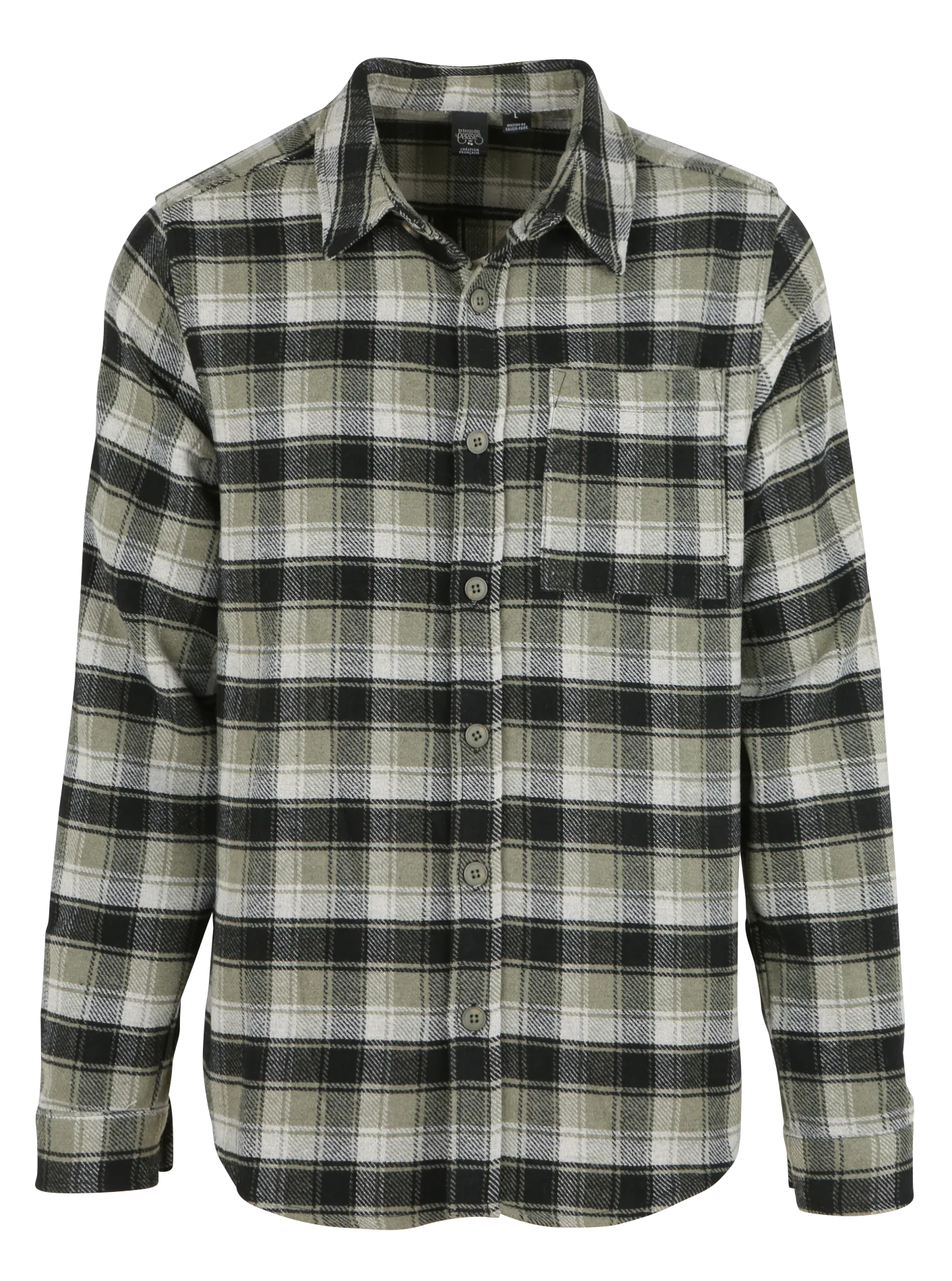  LE TEMPS DES CERISES   FERINO - Camicia stile giacca a quadri | Kaki