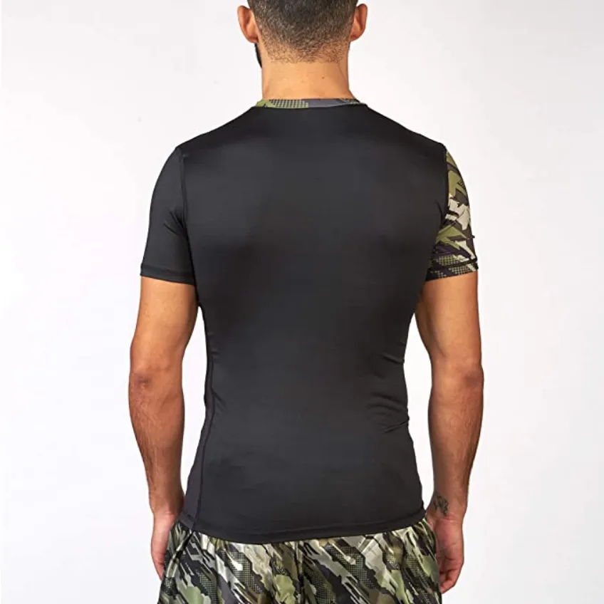 Leone T-shirt Camo a compressione ABX15